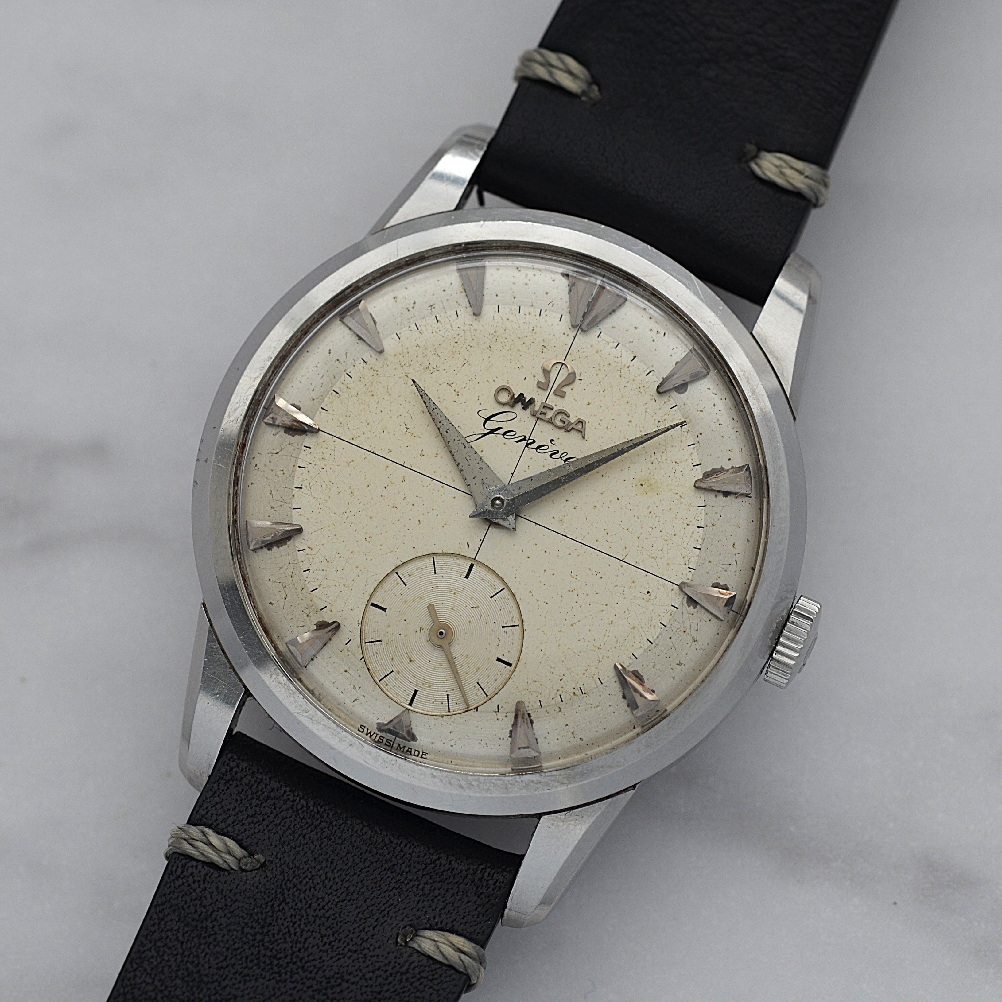 【OMEGA】オメガ ジュネーヴ SSスモールセコンドCal.267 純正ボックス付き