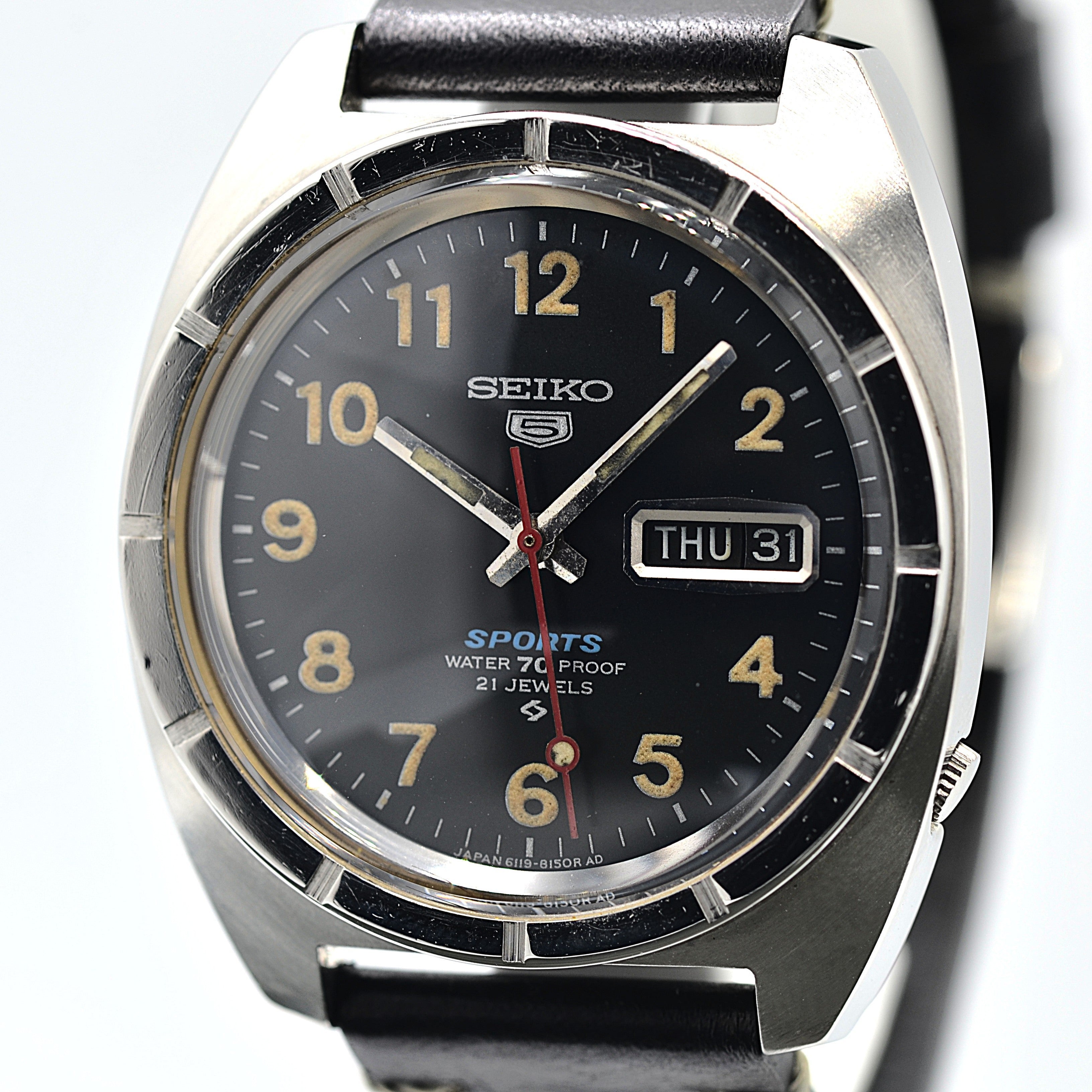 【SEIKO】セイコー セイコー5スポーツ SS全数字アラビア