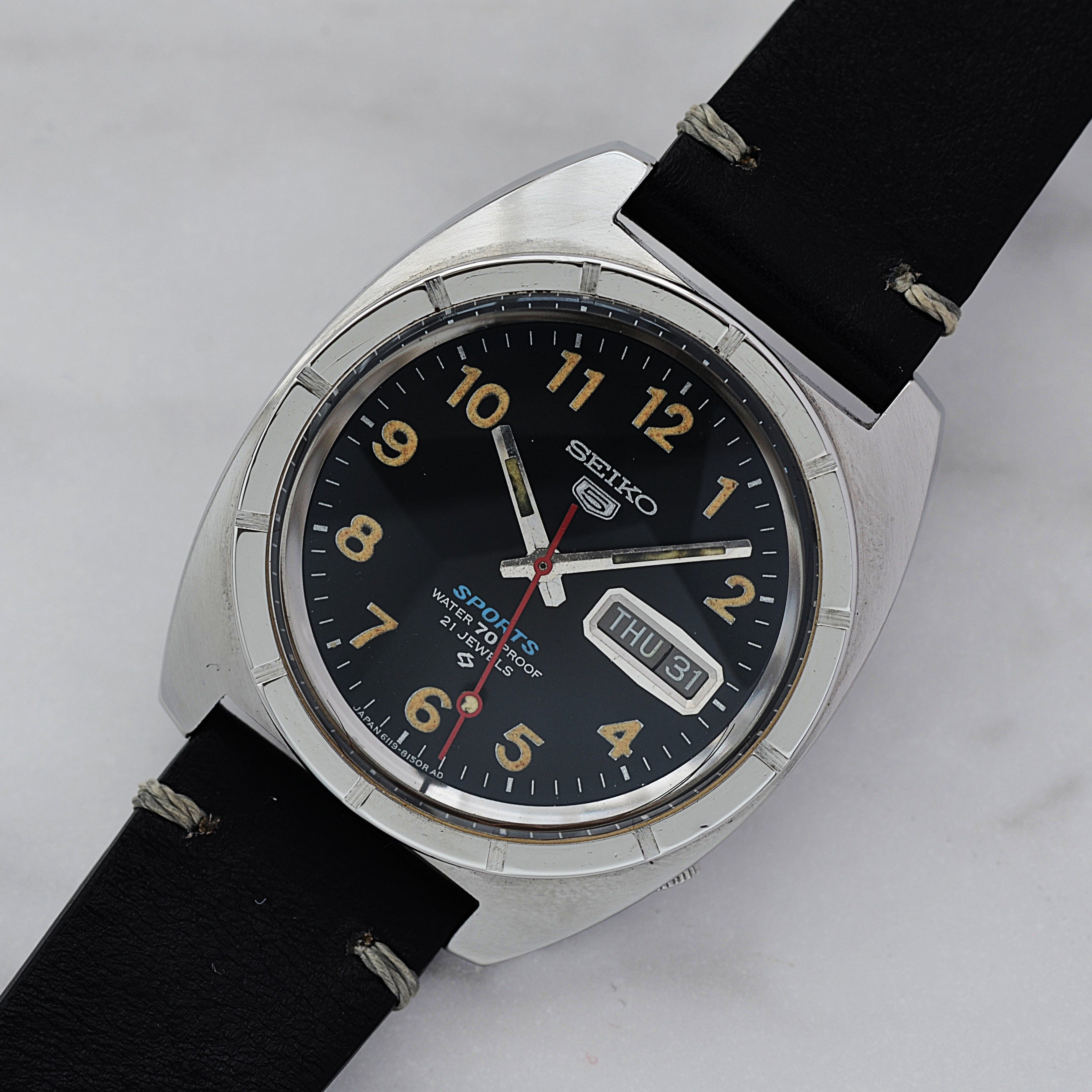 【SEIKO】セイコー セイコー5スポーツ SS全数字アラビア
