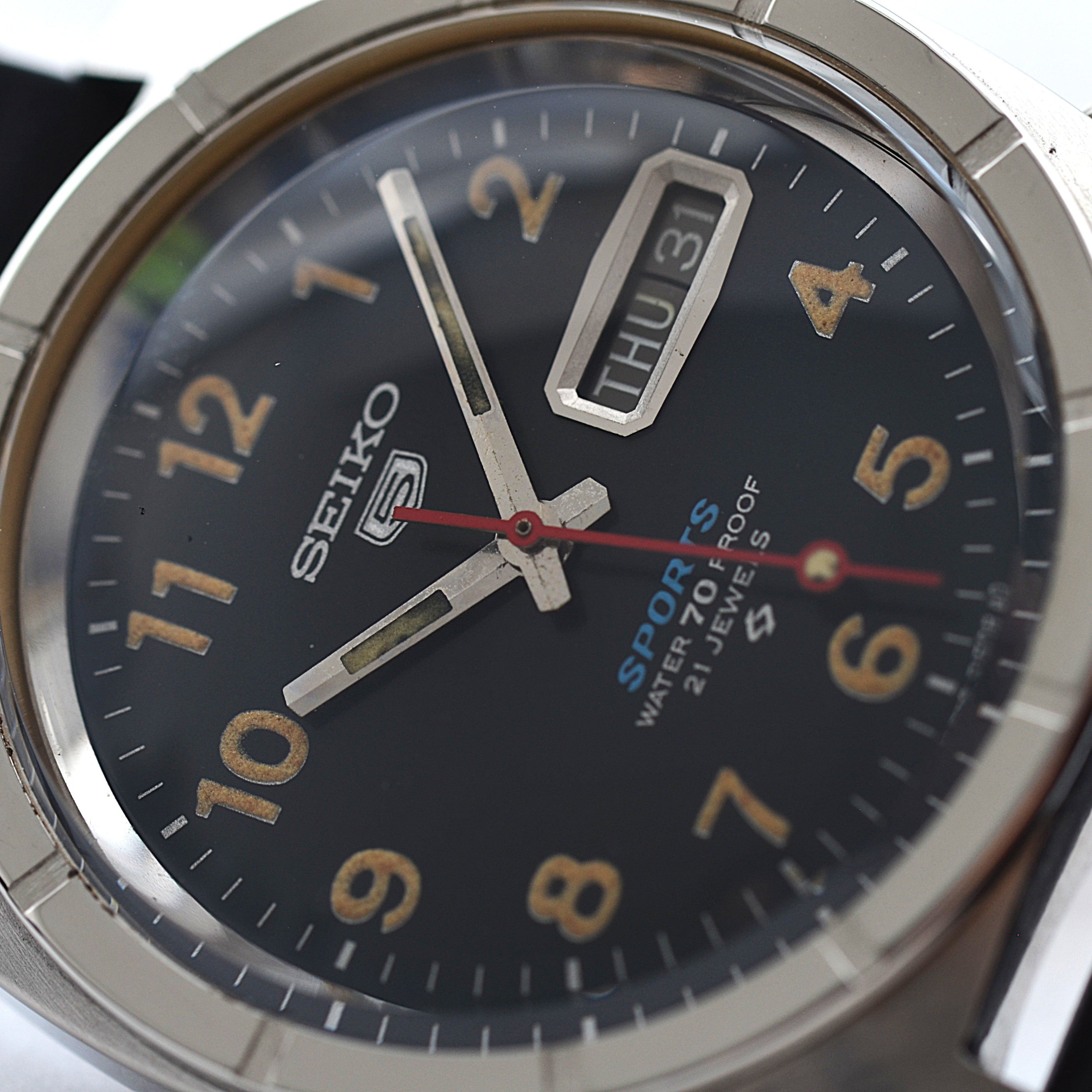 【SEIKO】セイコー セイコー5スポーツ SS全数字アラビア
