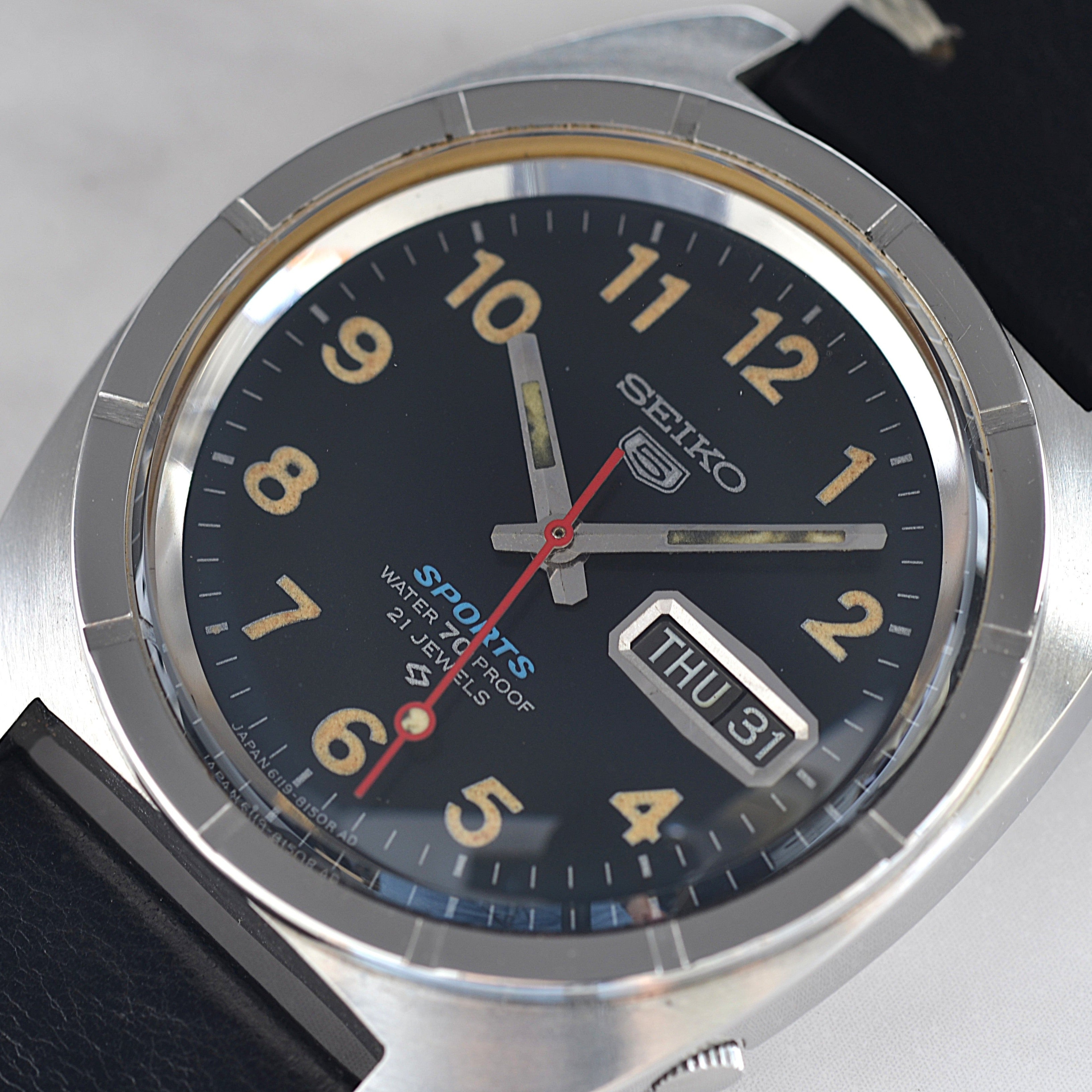 【SEIKO】セイコー セイコー5スポーツ SS全数字アラビア