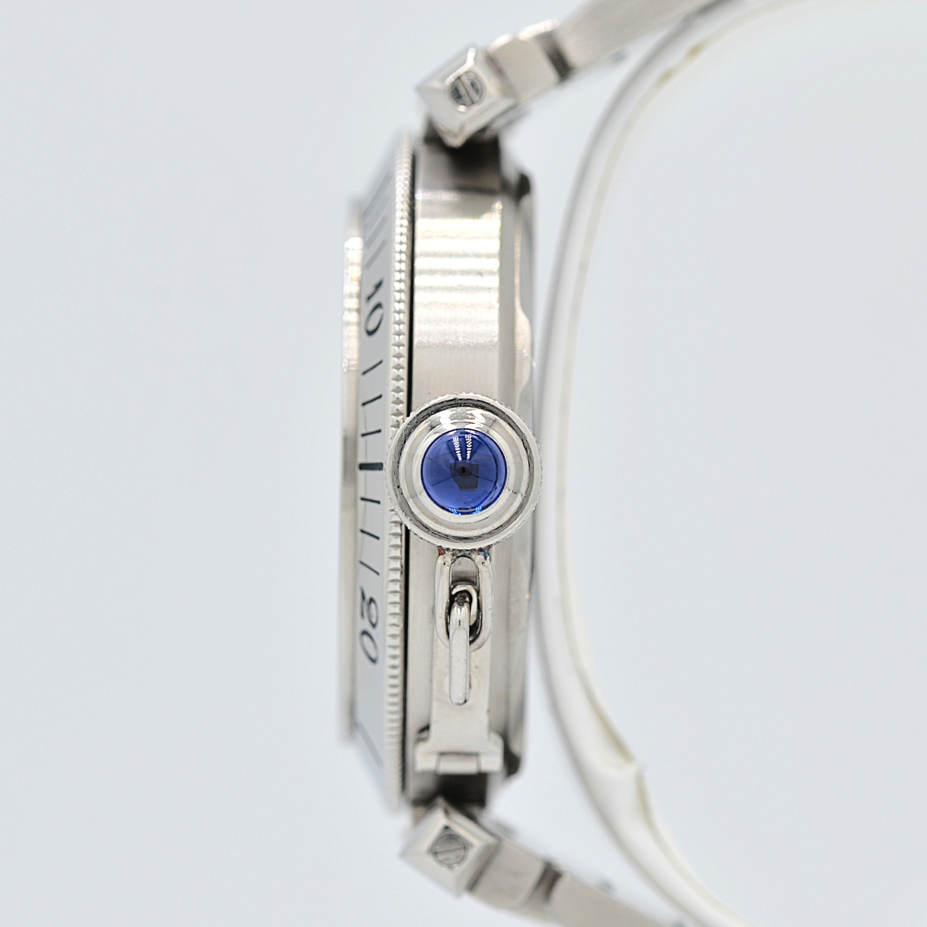 [Cartier] Cartier Pasha C35 Pronger White 12/3/6/9