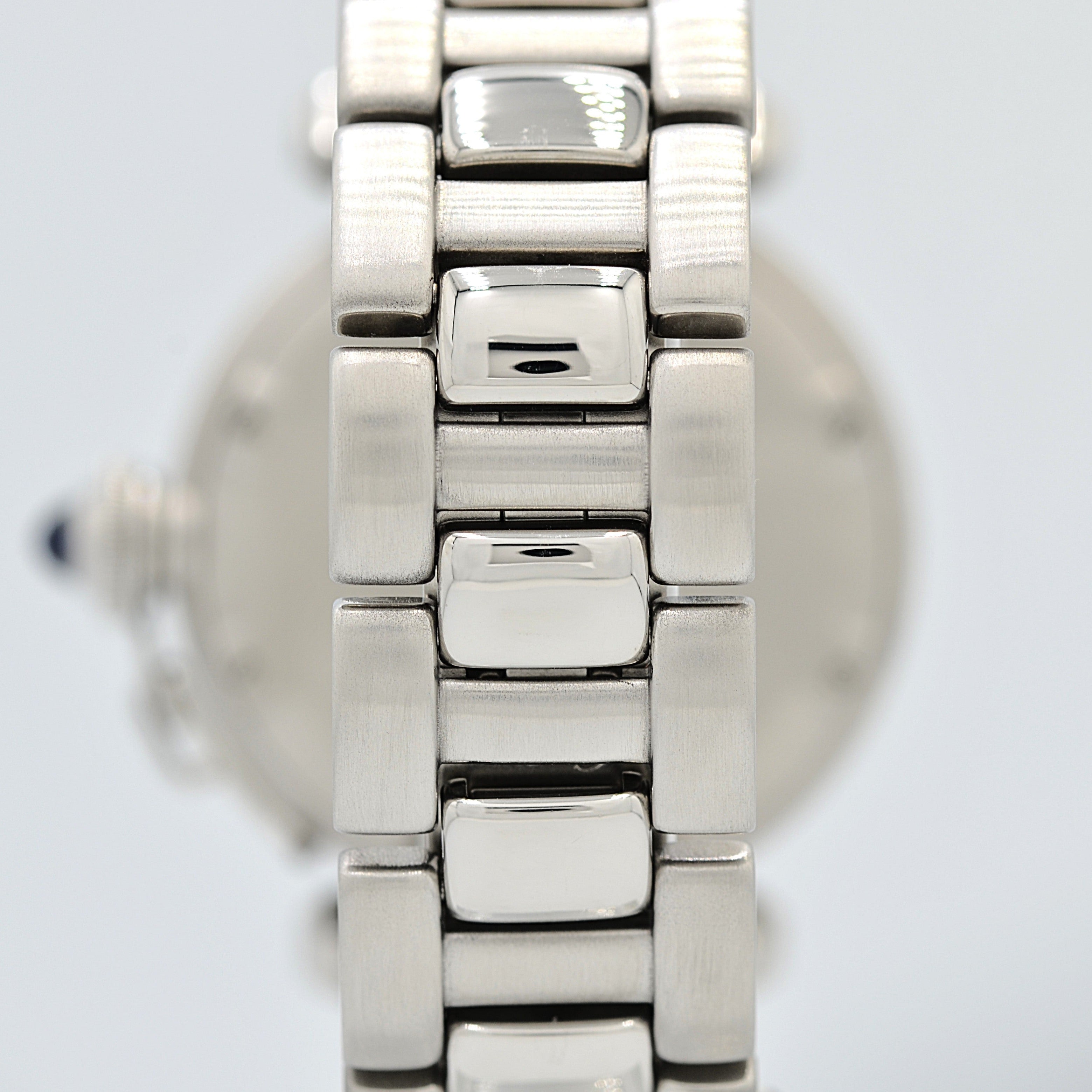 [Cartier] Cartier Pasha C35 Pronger White 12/3/6/9