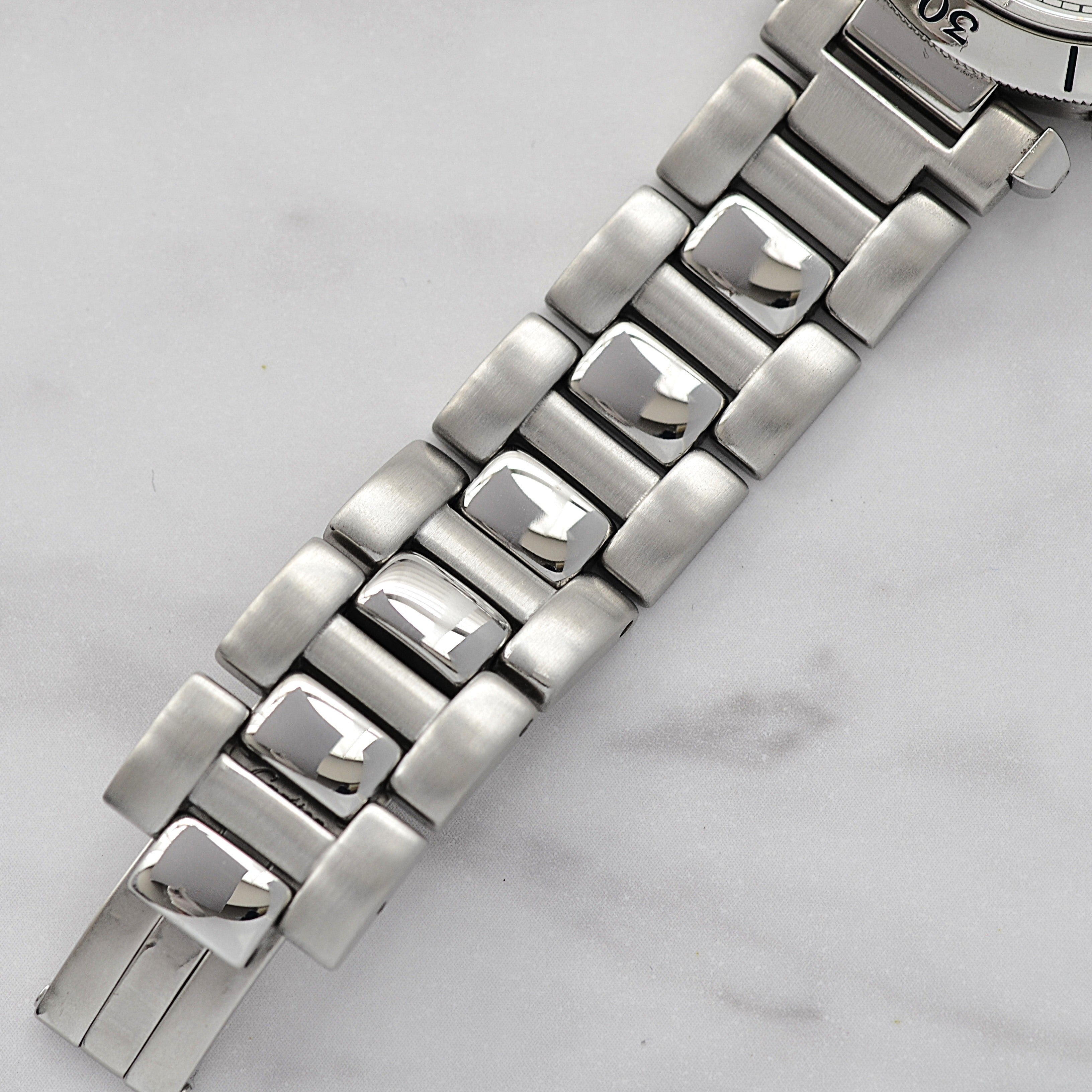 [Cartier] Cartier Pasha C35 Pronger White 12/3/6/9
