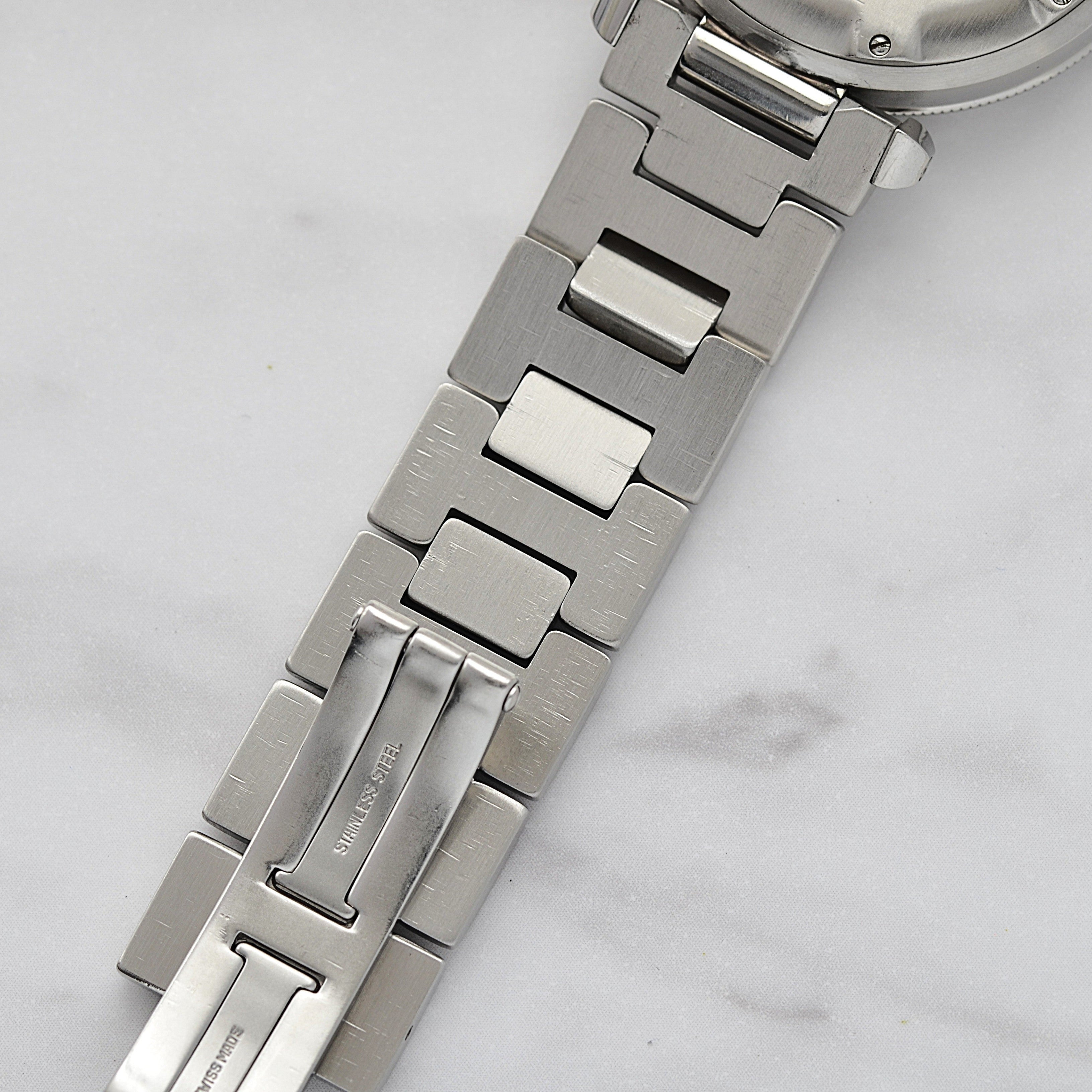 [Cartier] Cartier Pasha C35 Pronger White 12/3/6/9