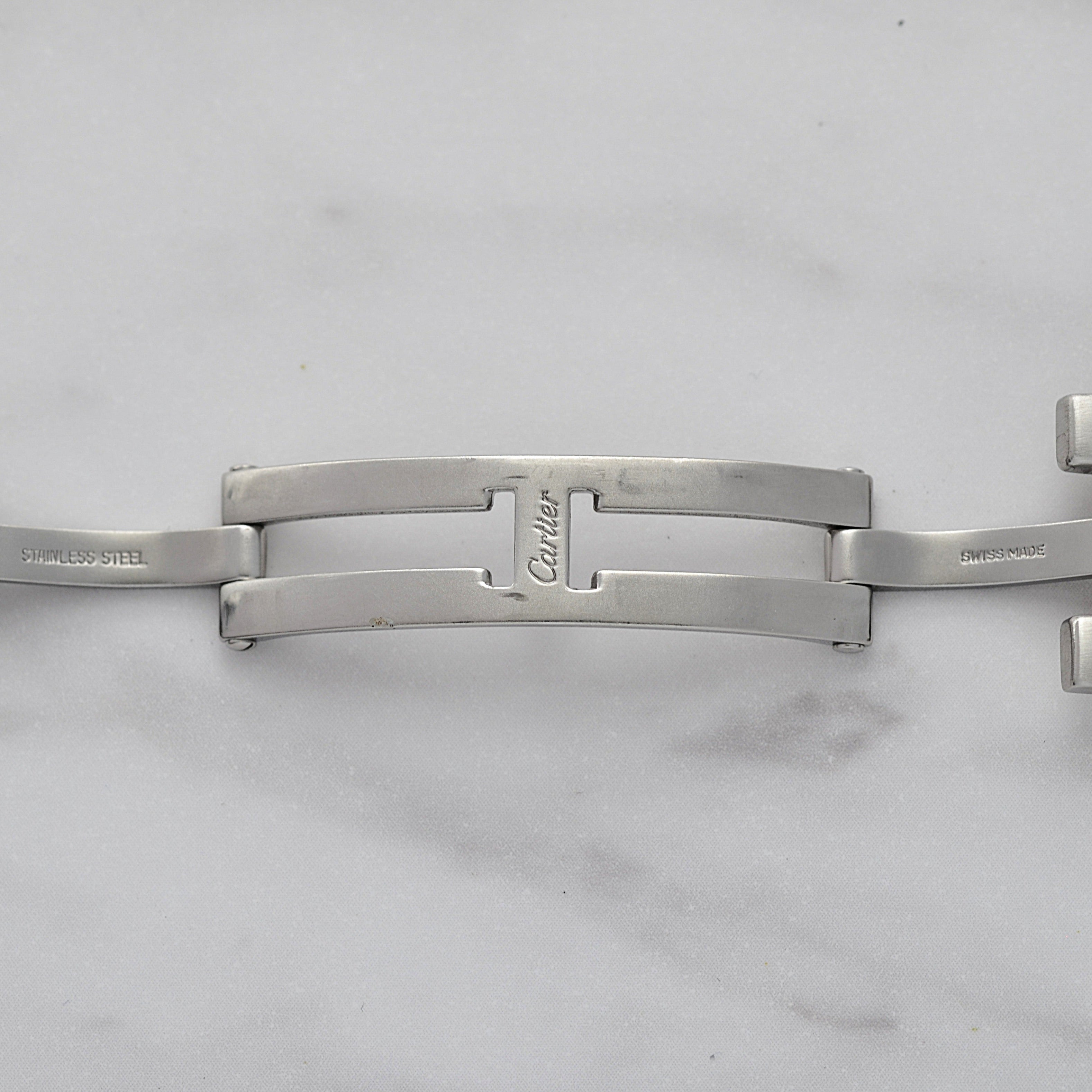 [Cartier] Cartier Pasha C35 Pronger White 12/3/6/9