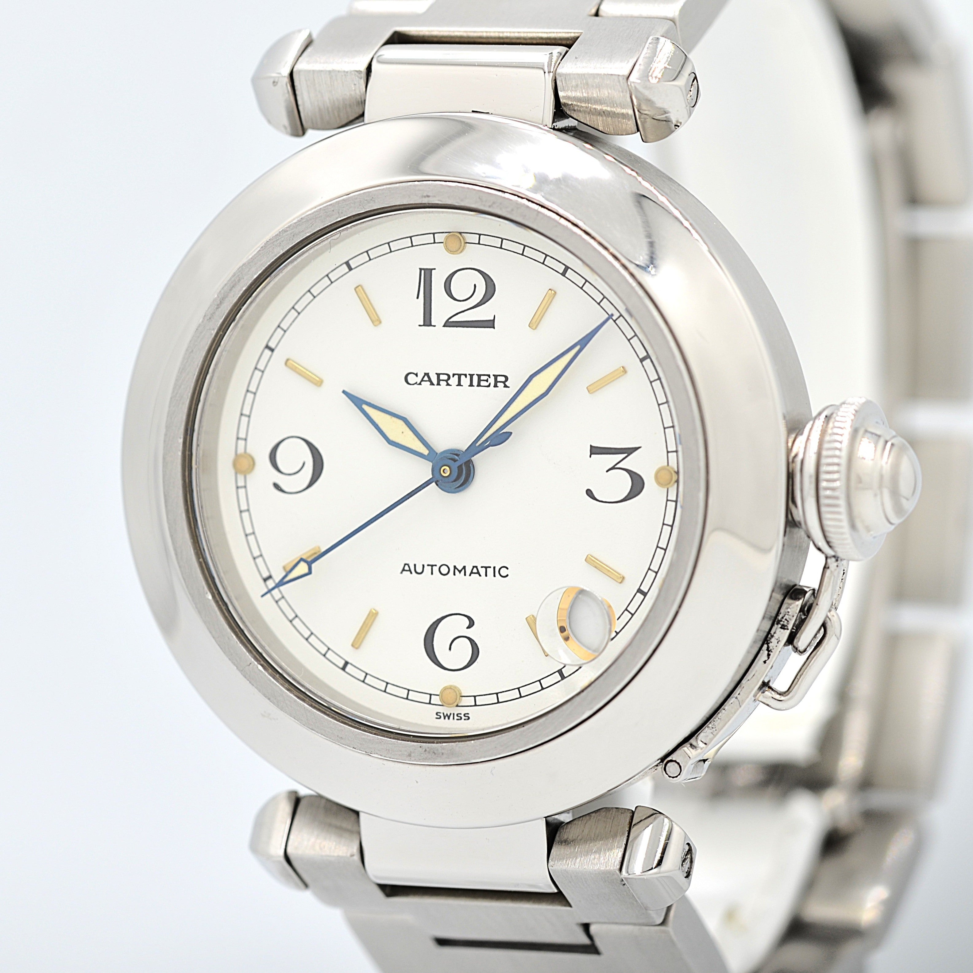 【Cartier】カルティエ パシャC35 White 前期型