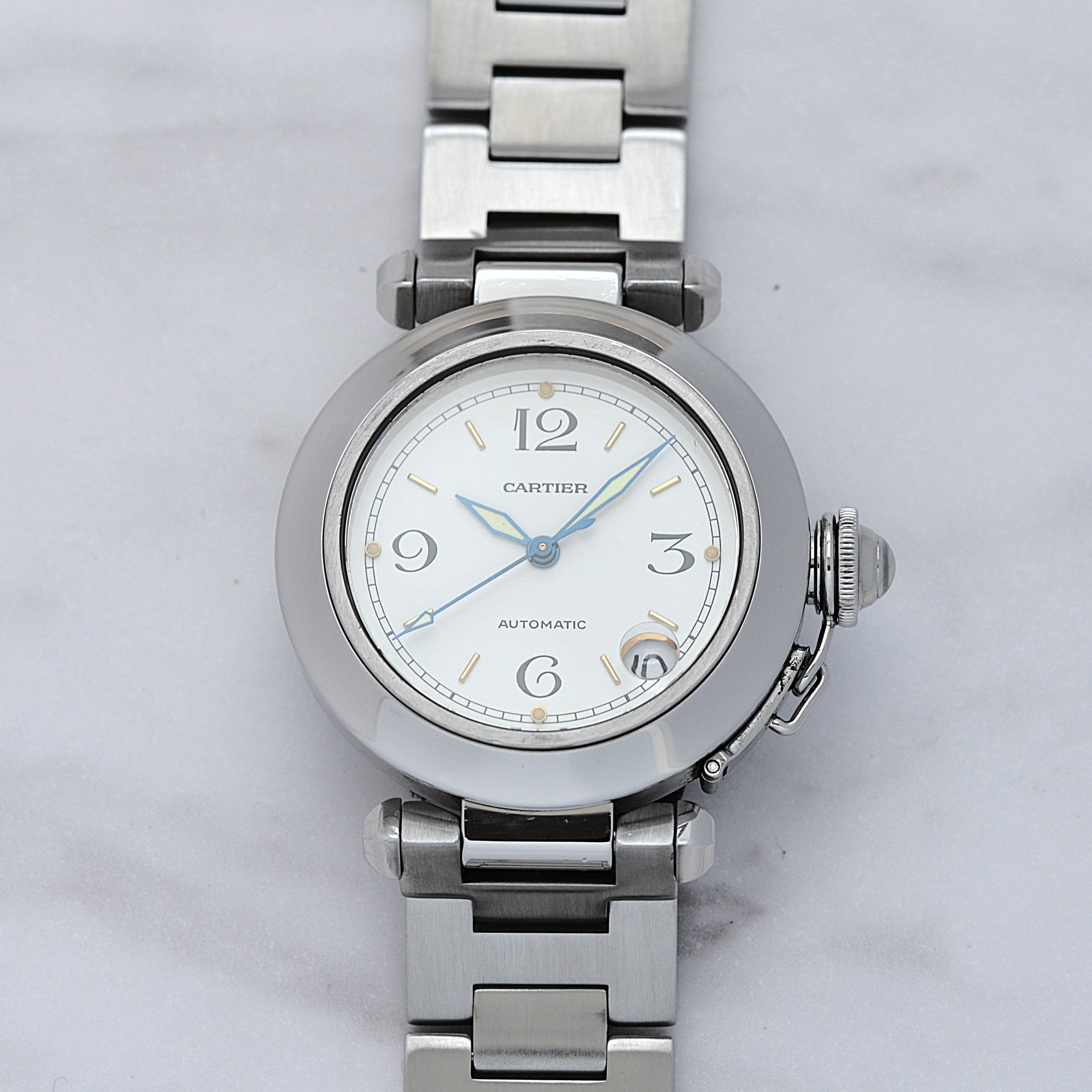 【Cartier】カルティエ パシャC35 White 前期型