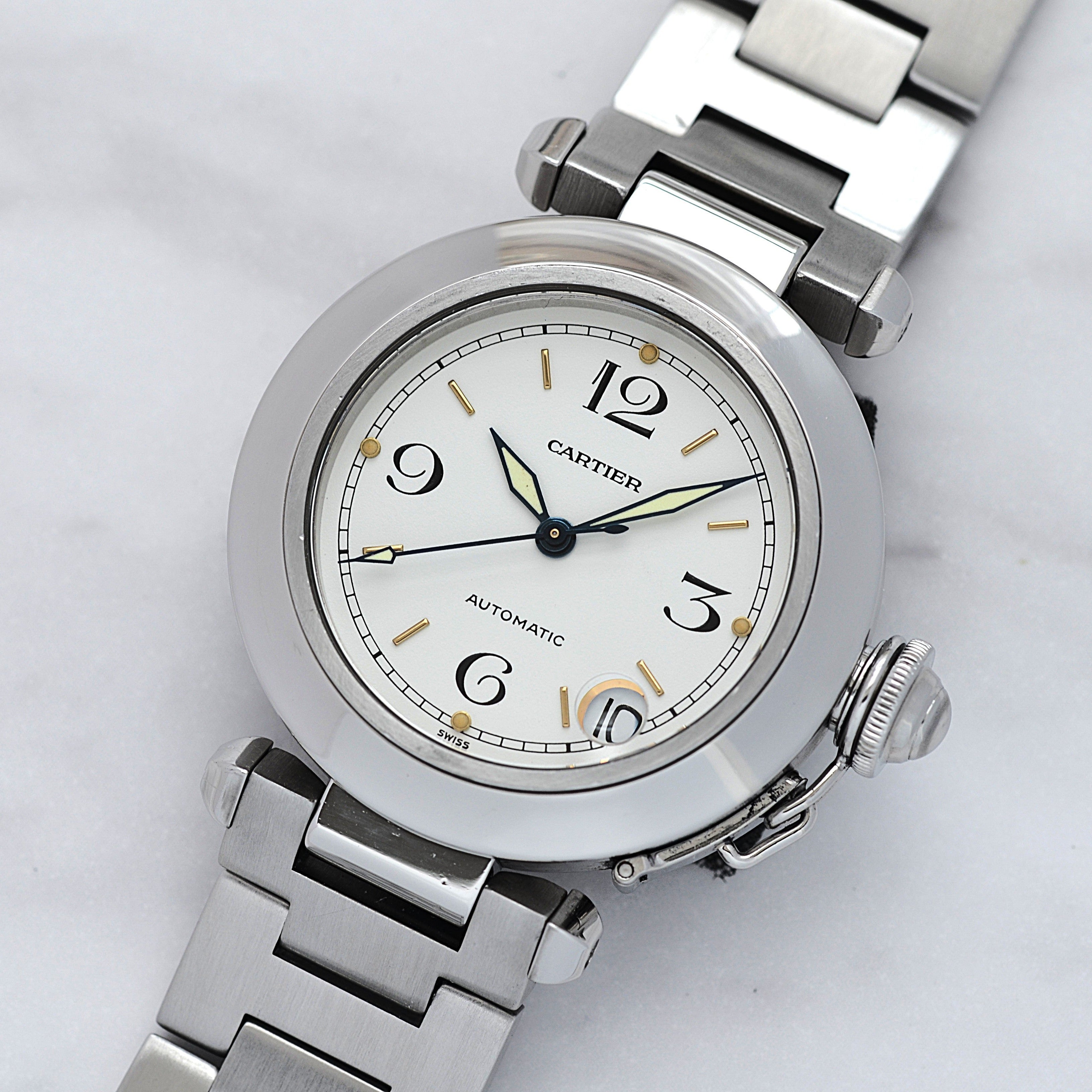【Cartier】カルティエ パシャC35 White 前期型