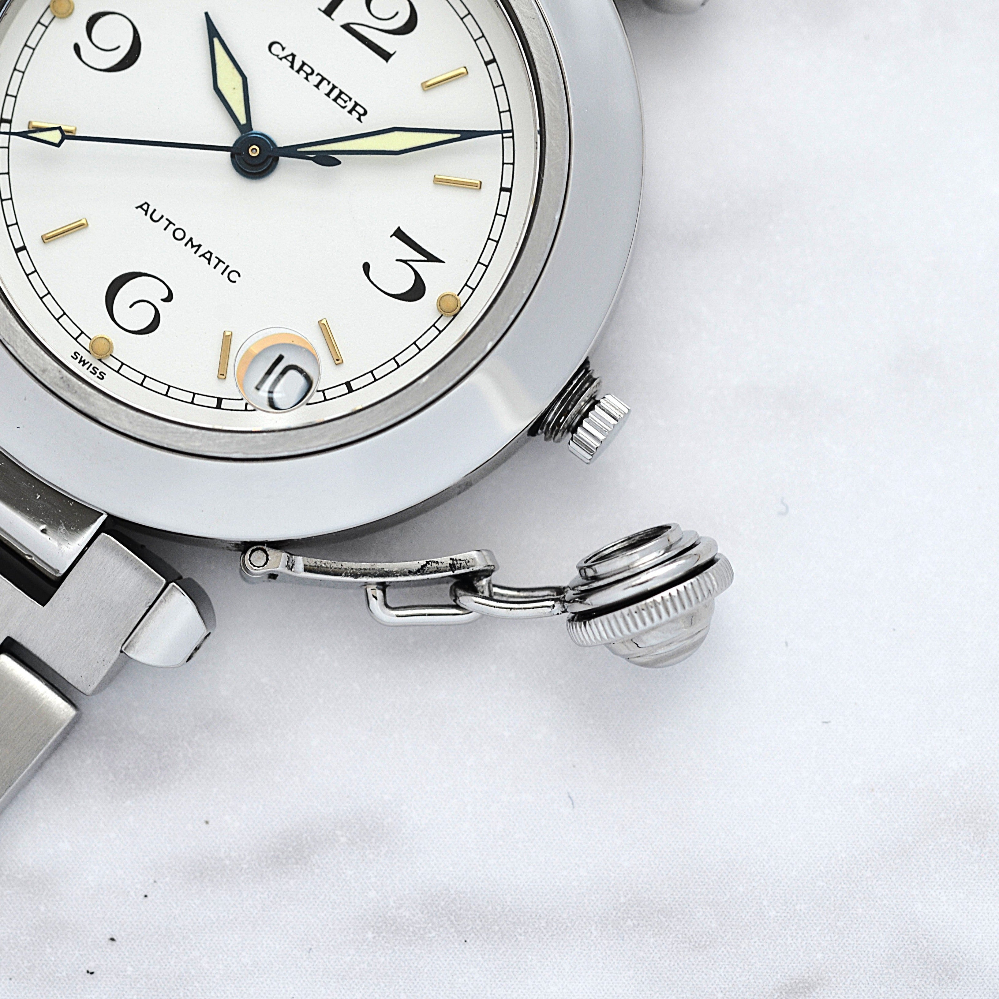 【Cartier】カルティエ パシャC35 White 前期型