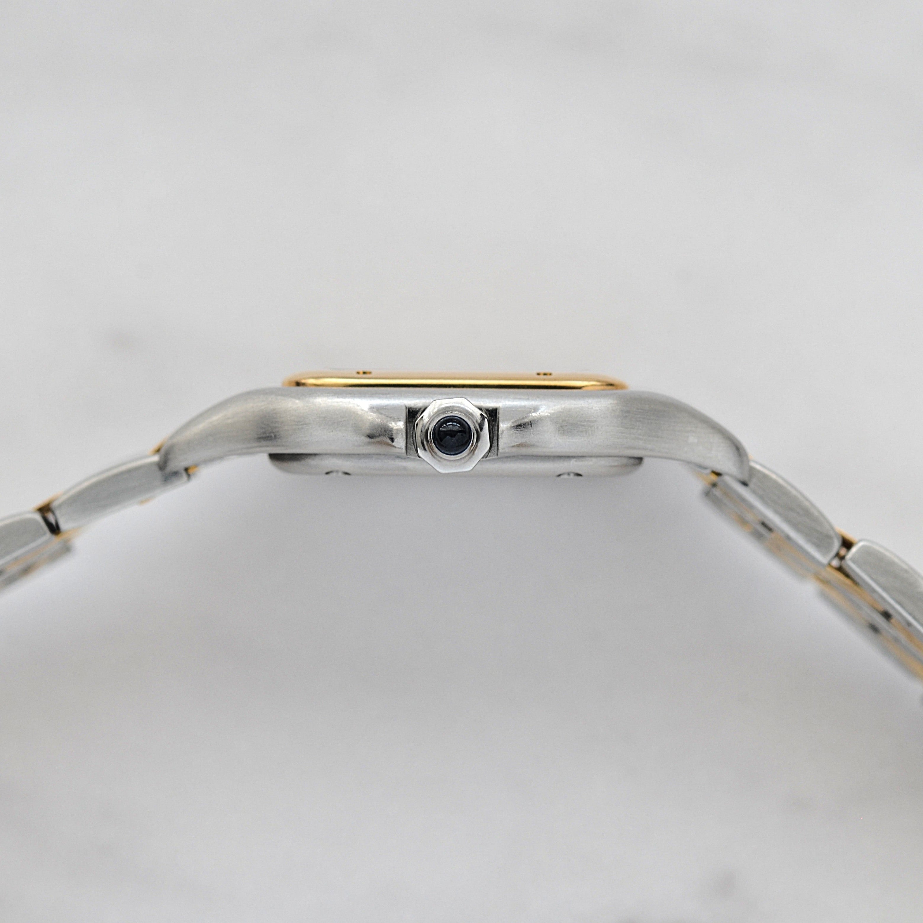 【Cartier】カルティエ パンテールSM 2ロウ 18KYG×SS