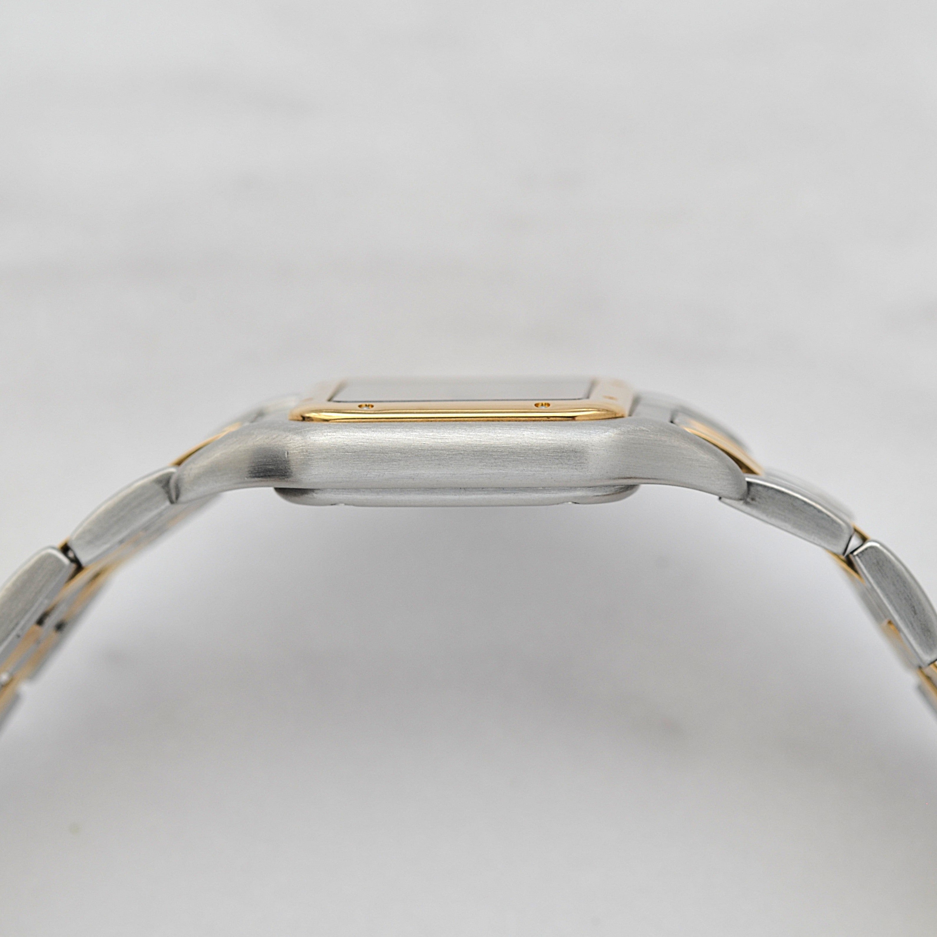 【Cartier】カルティエ パンテールSM 2ロウ 18KYG×SS