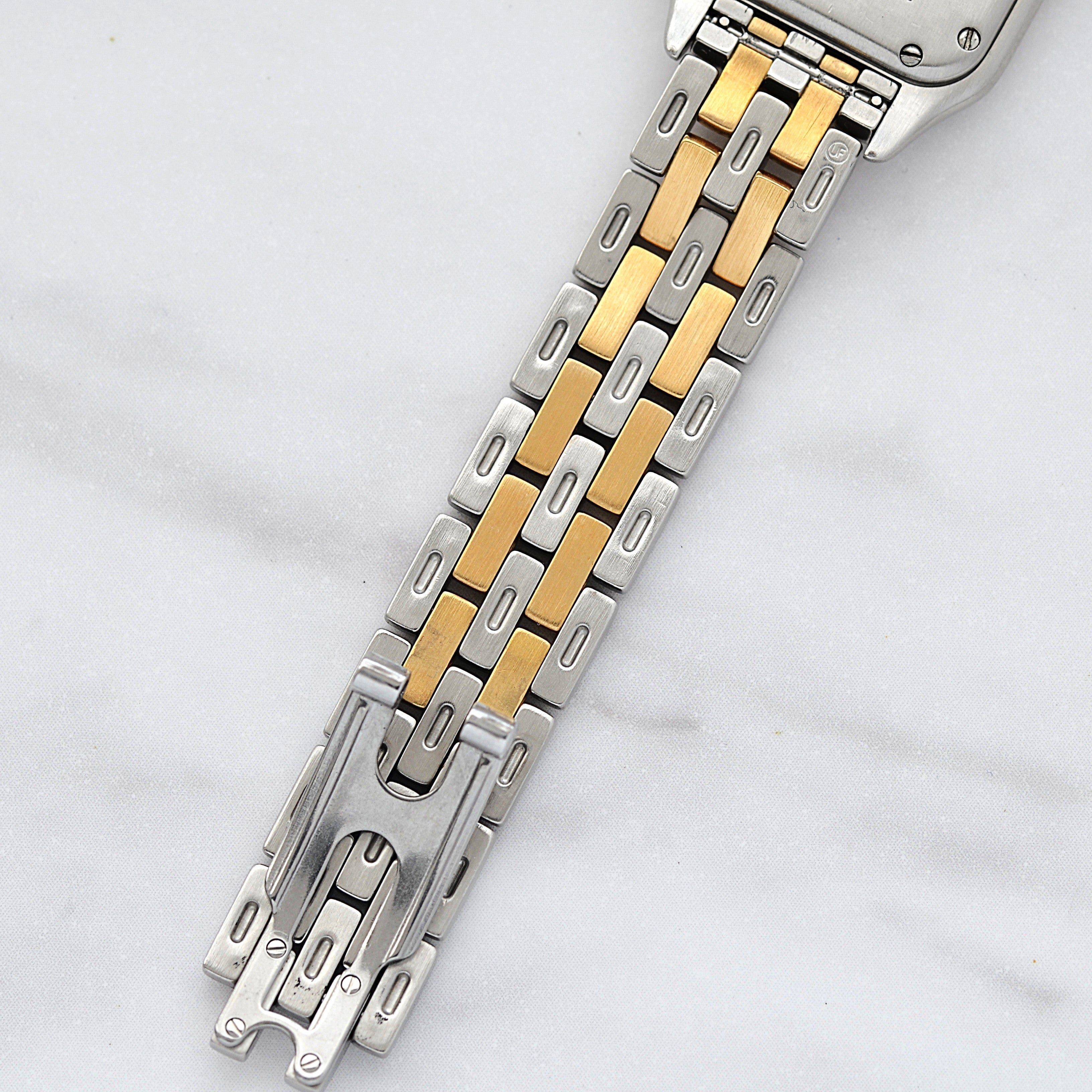 【Cartier】カルティエ パンテールSM 2ロウ 18KYG×SS