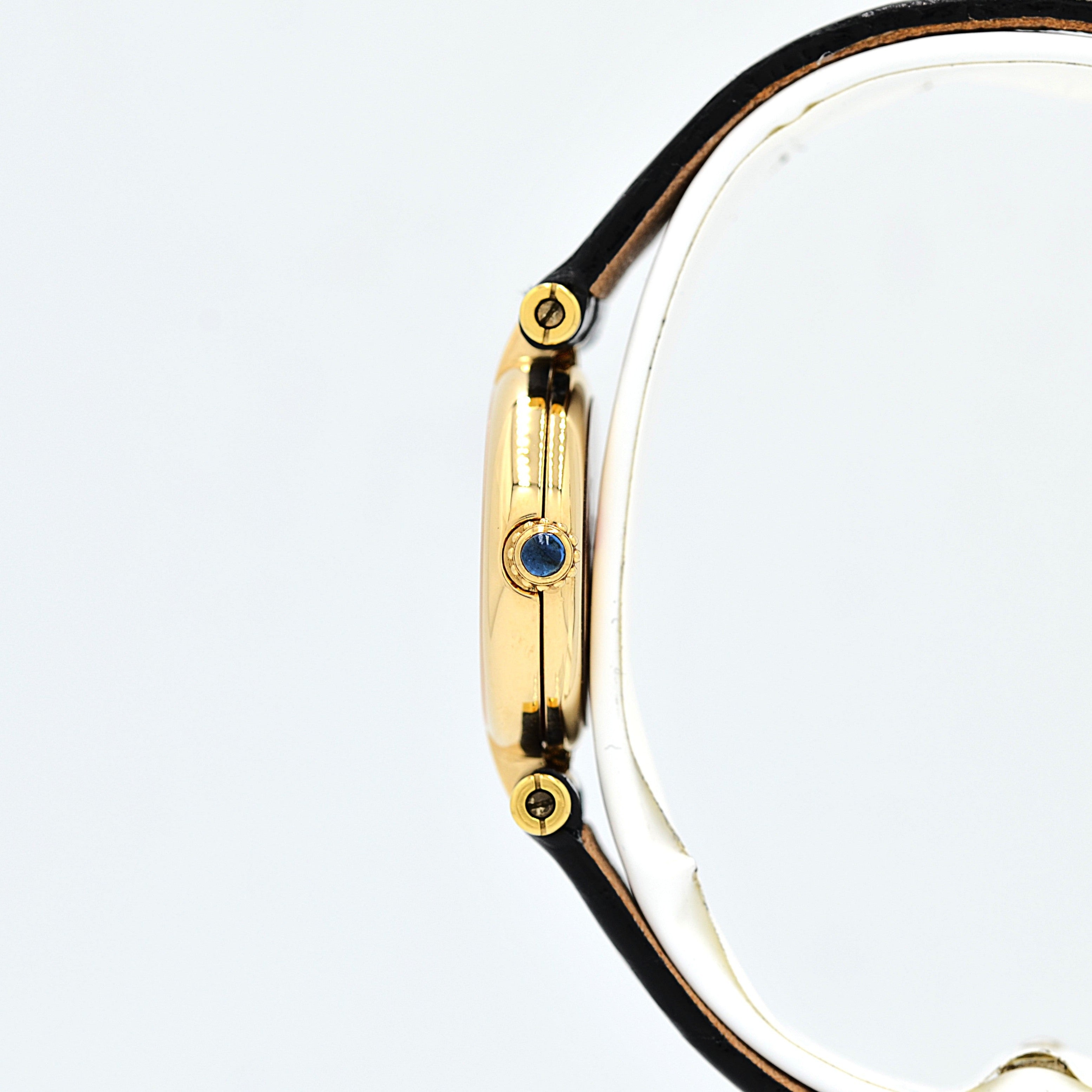 【Cartier】カルティエ ミニヴァンドーム18KYG 純正金張り尾錠付き