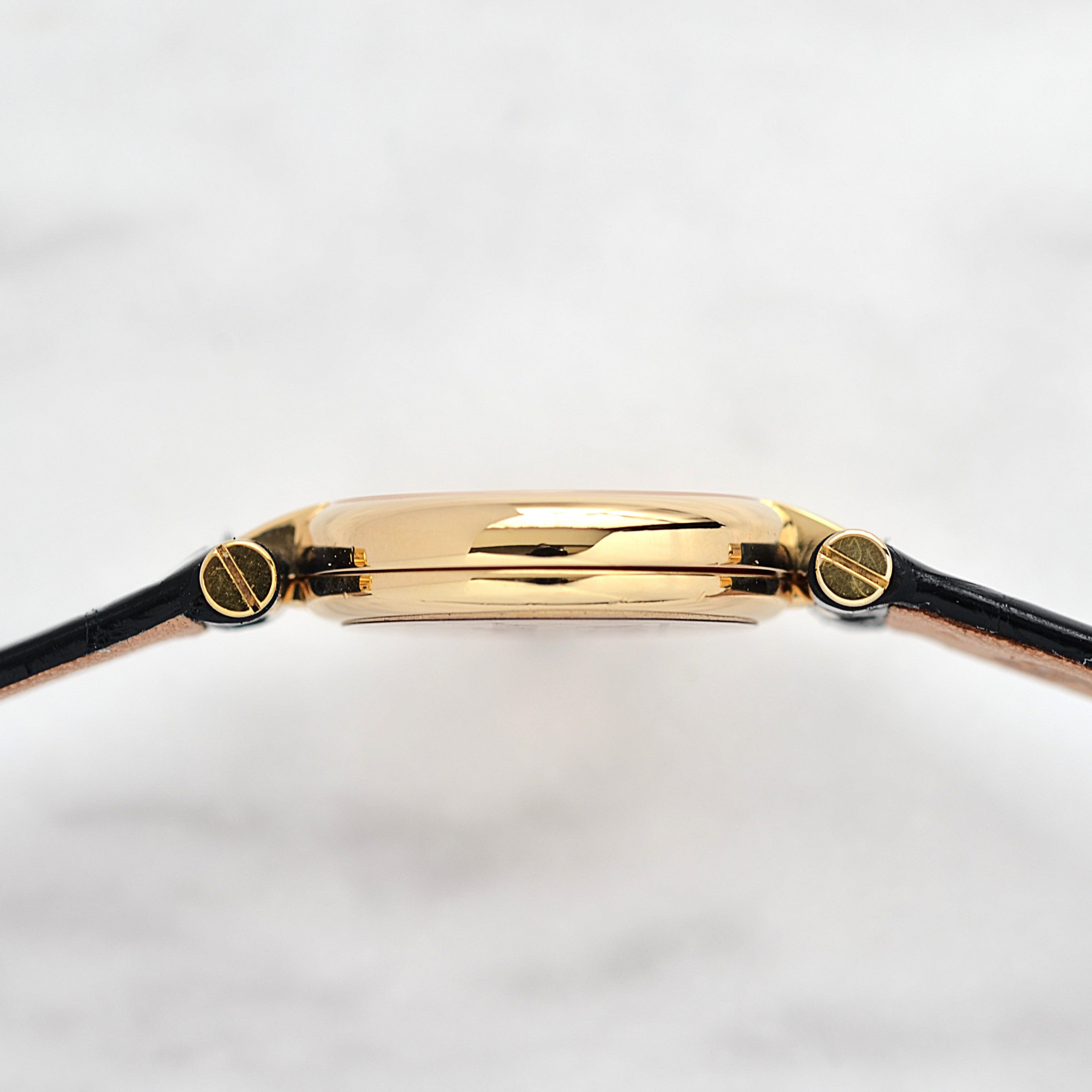 【Cartier】カルティエ ミニヴァンドーム18KYG 純正金張り尾錠付き