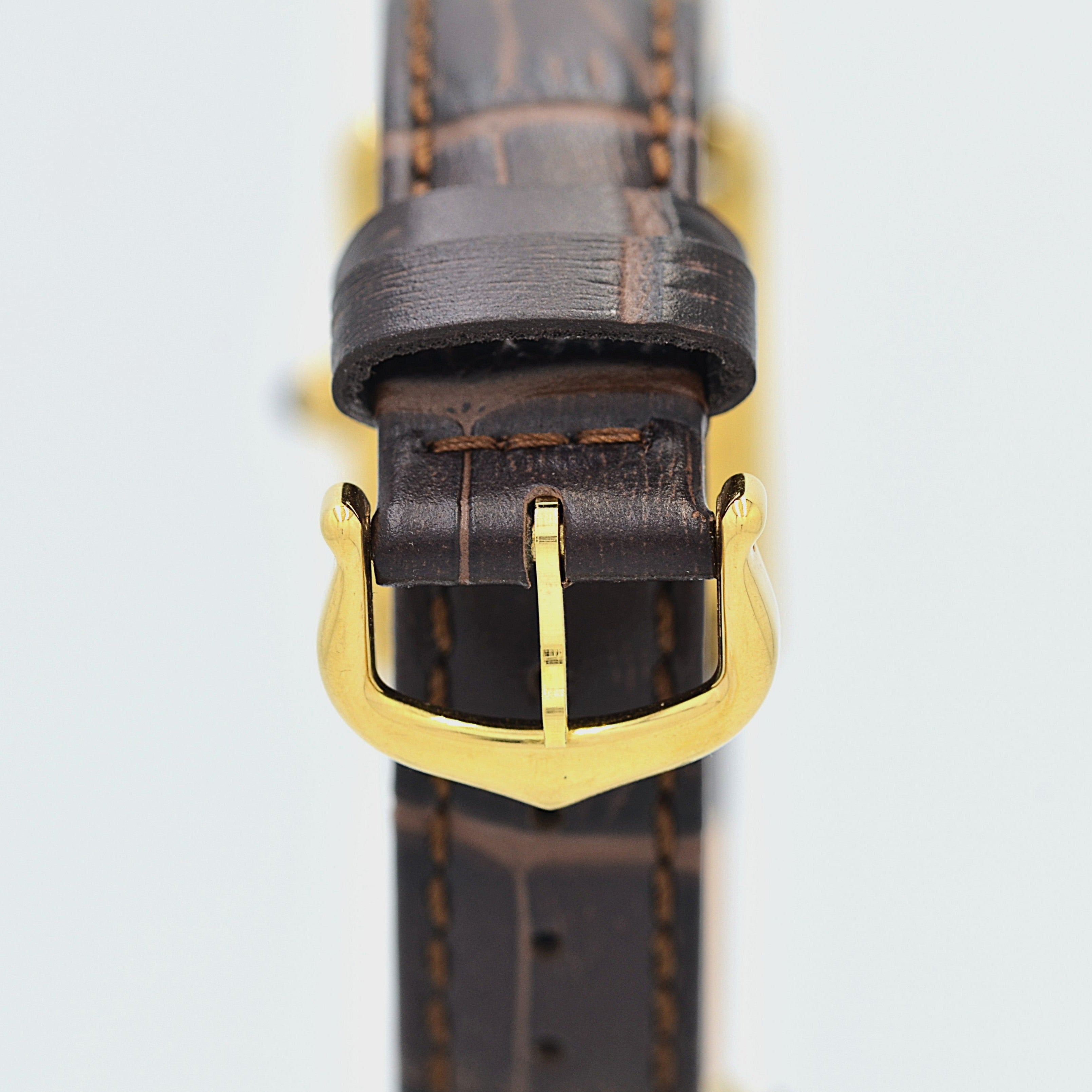 【Cartier】カルティエ マストタンク SM縦ローマ 純正尾錠付き