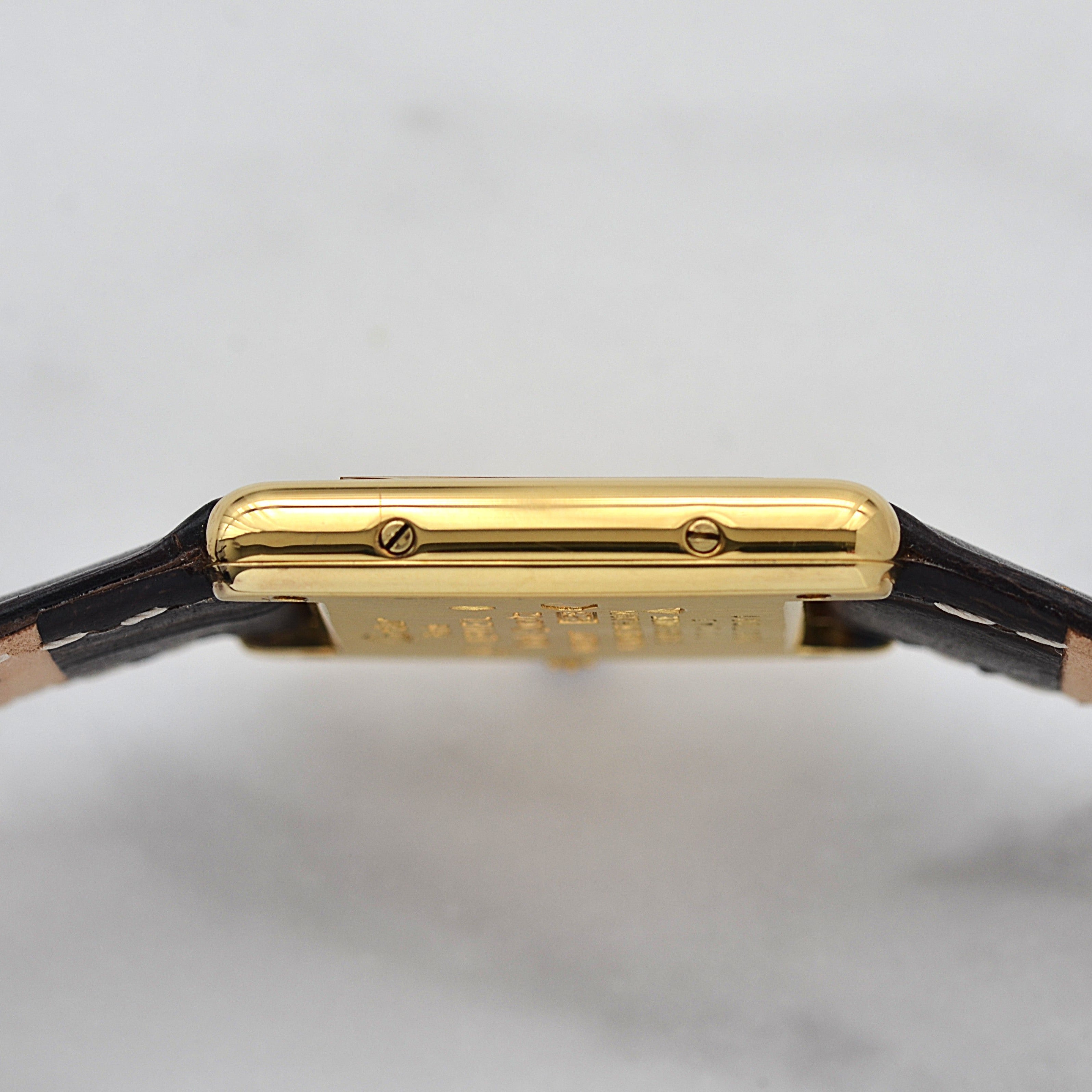 【Cartier】カルティエ マストタンク SM縦ローマ 純正尾錠付き