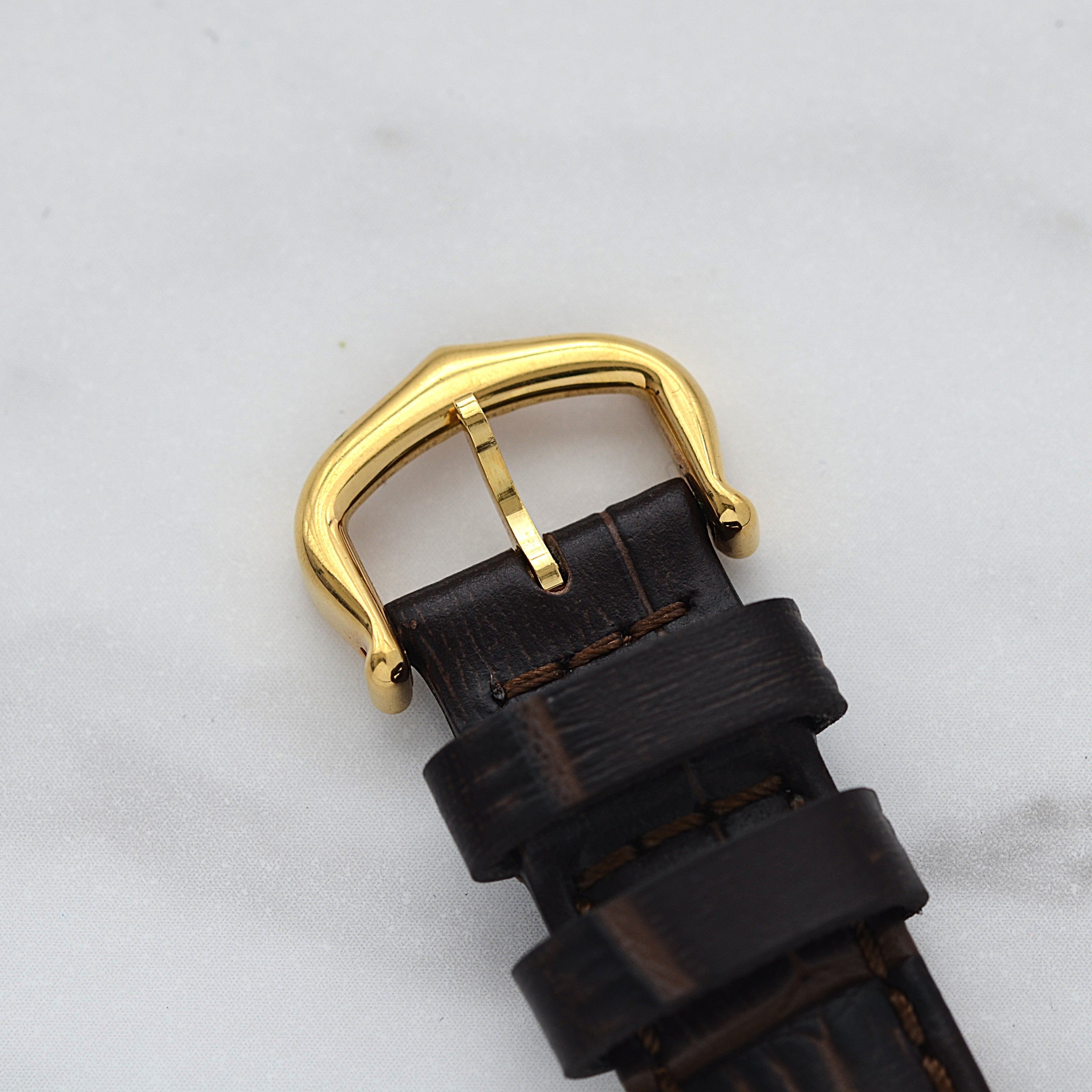 【Cartier】カルティエ マストタンク SM縦ローマ 純正尾錠付き