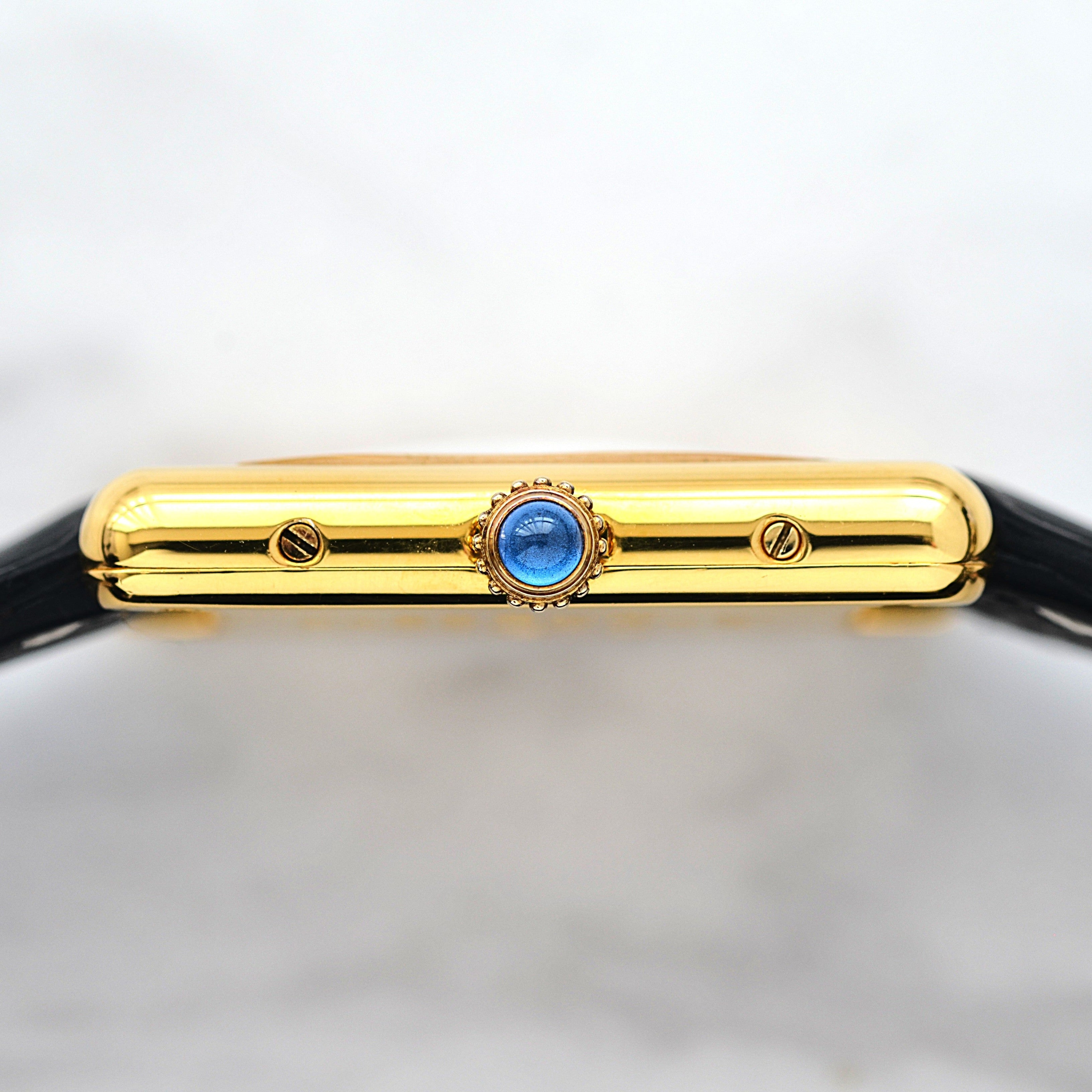 [Cartier] Cartier Must Tank LM Vertical Roman with genuine buckle