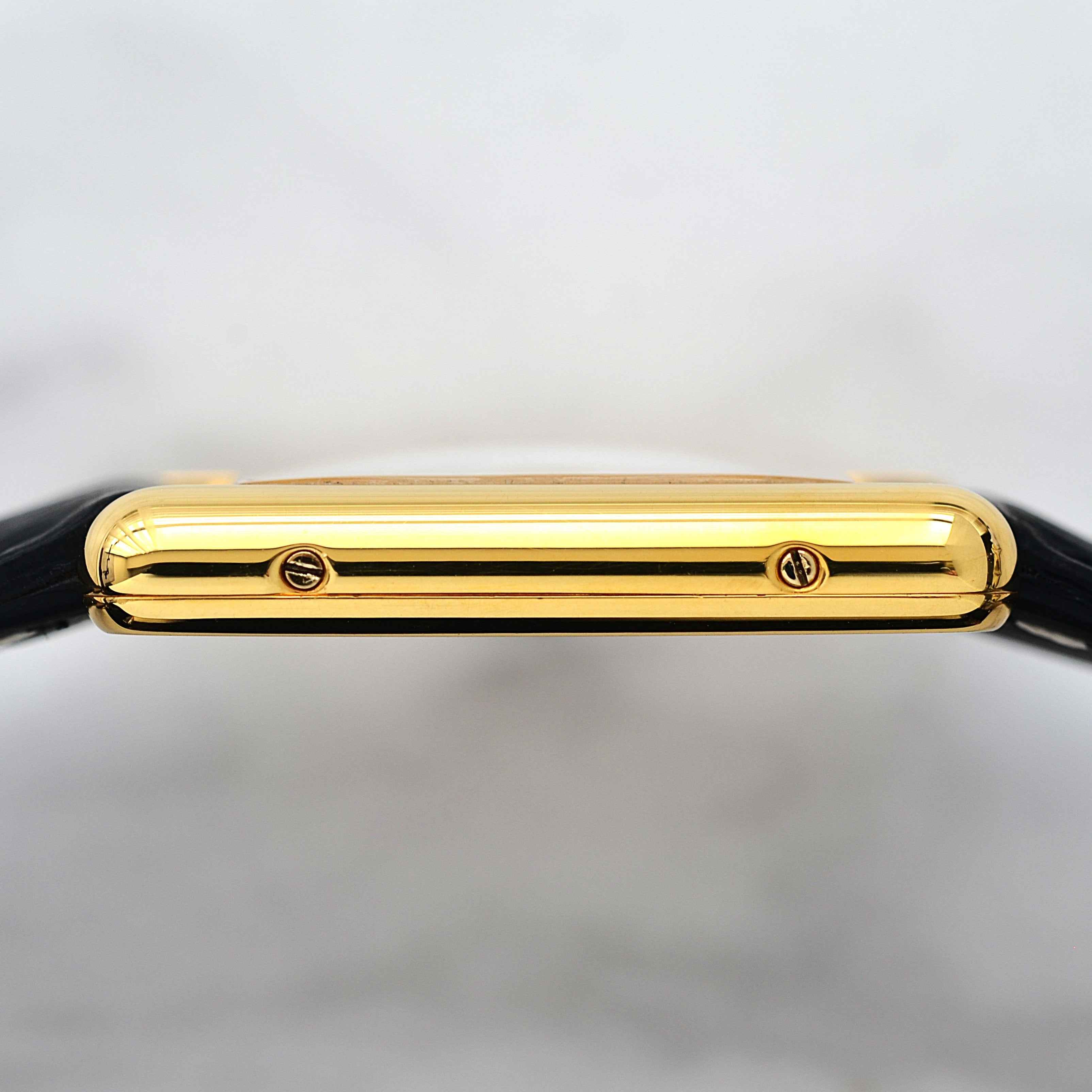 [Cartier] Cartier Must Tank LM Vertical Roman with genuine buckle