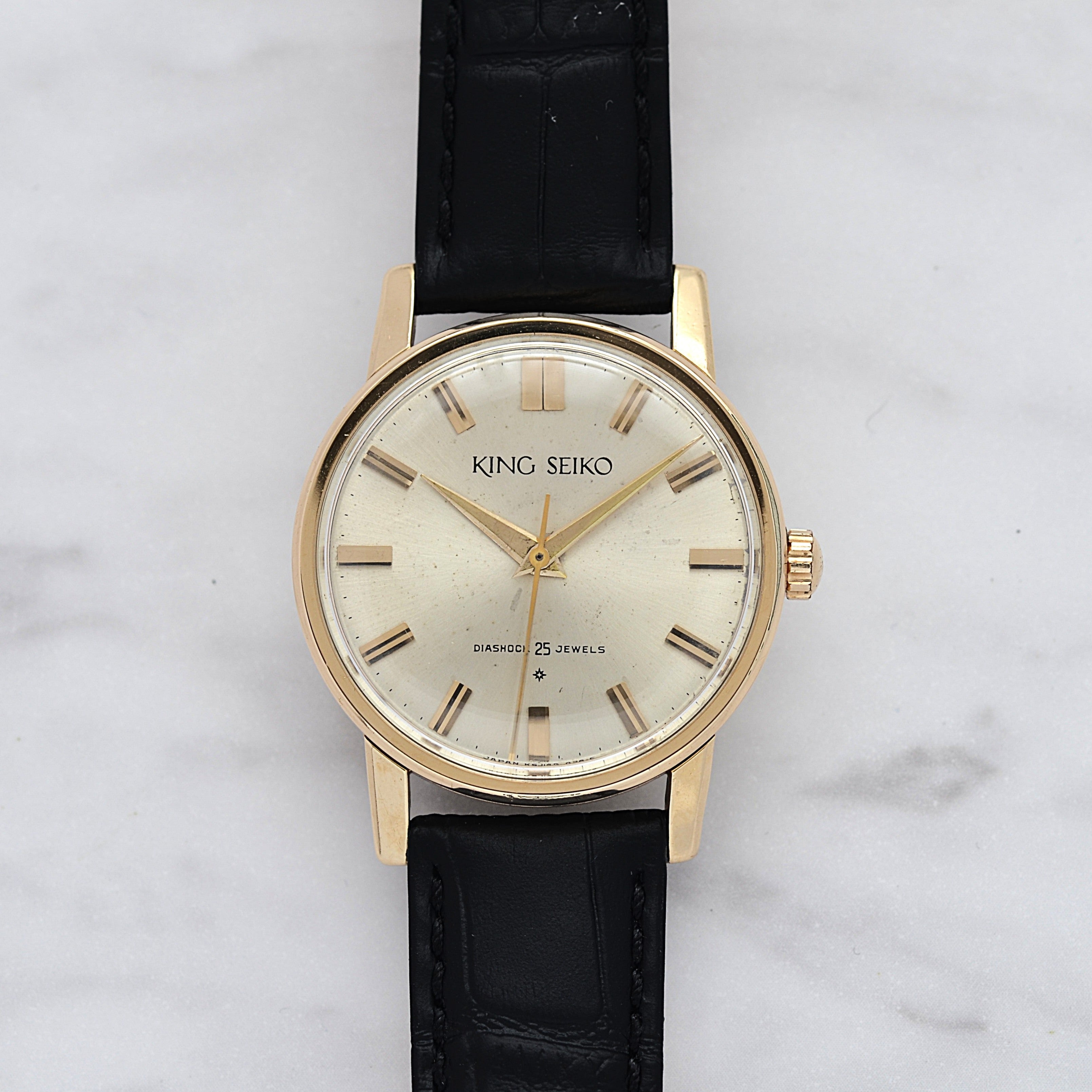 [SEIKO] Seiko King Seiko 1st 14KGF Early Model SD Dial
