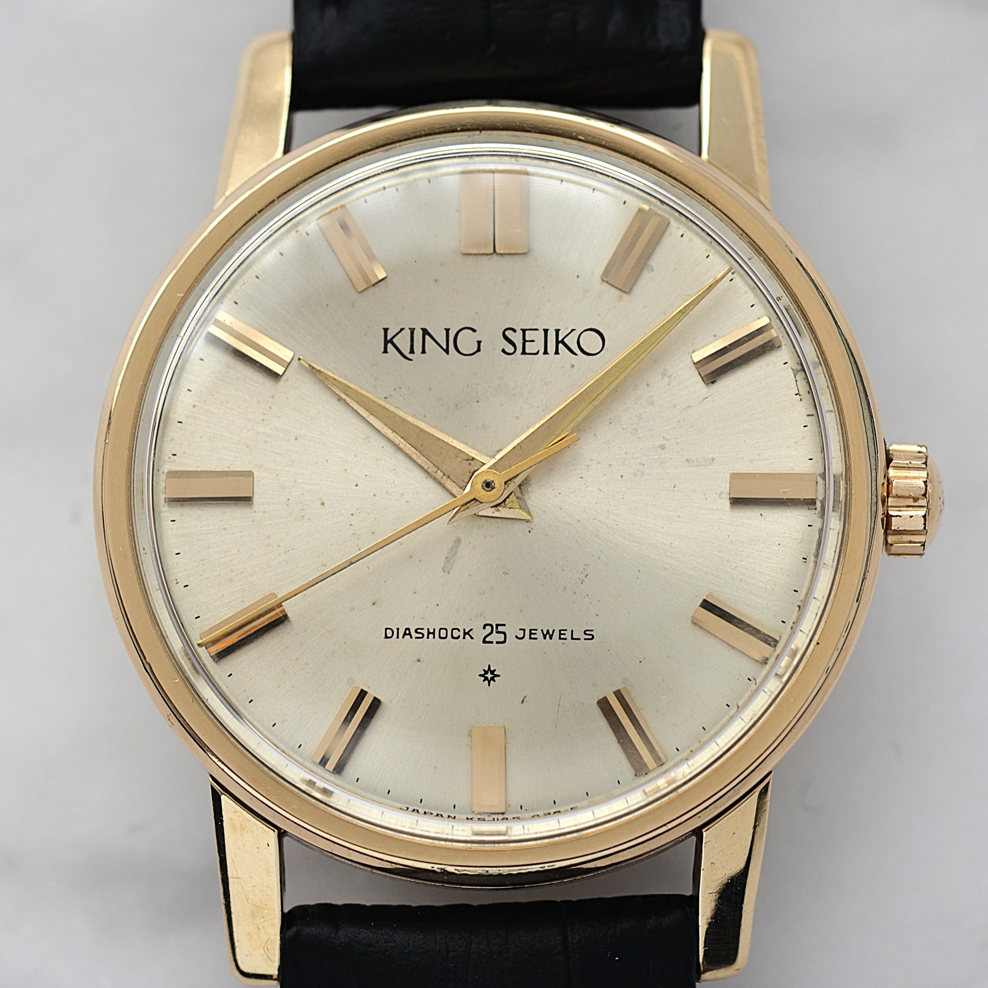 [SEIKO] Seiko King Seiko 1st 14KGF Early Model SD Dial
