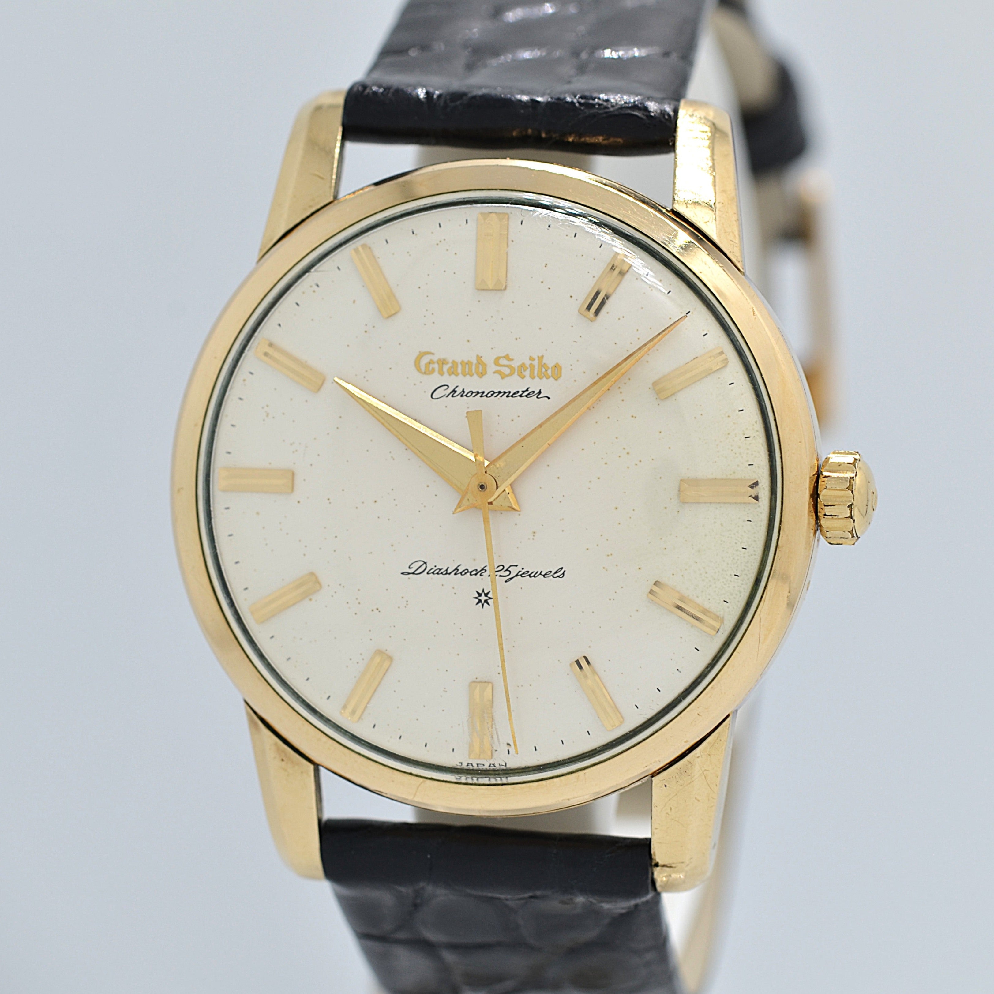 [SEIKO] Seiko Grand Seiko 1st Upright Dial Early Medallion