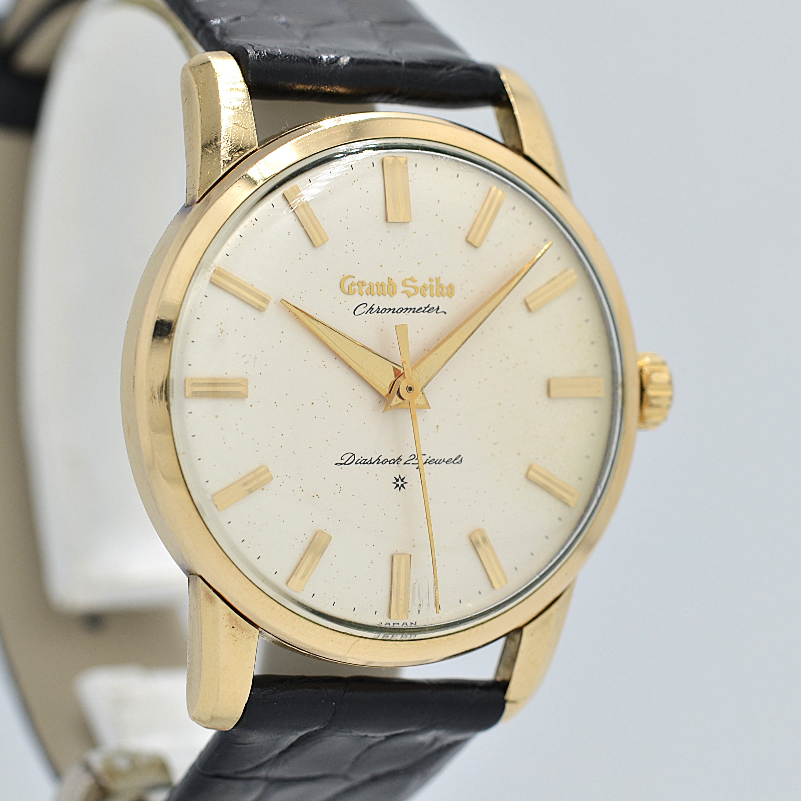 [SEIKO] Seiko Grand Seiko 1st Upright Dial Early Medallion