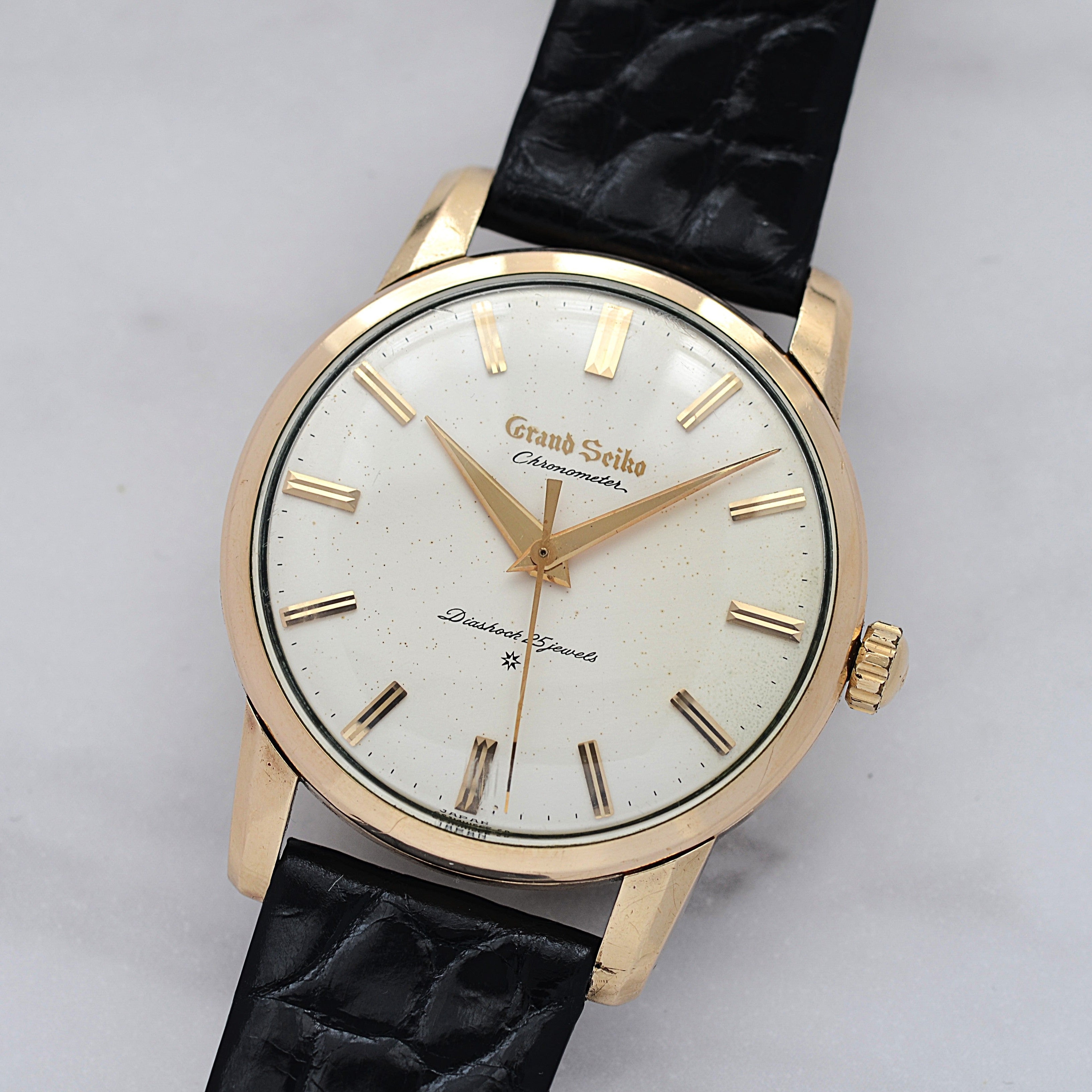 [SEIKO] Seiko Grand Seiko 1st Upright Dial Early Medallion