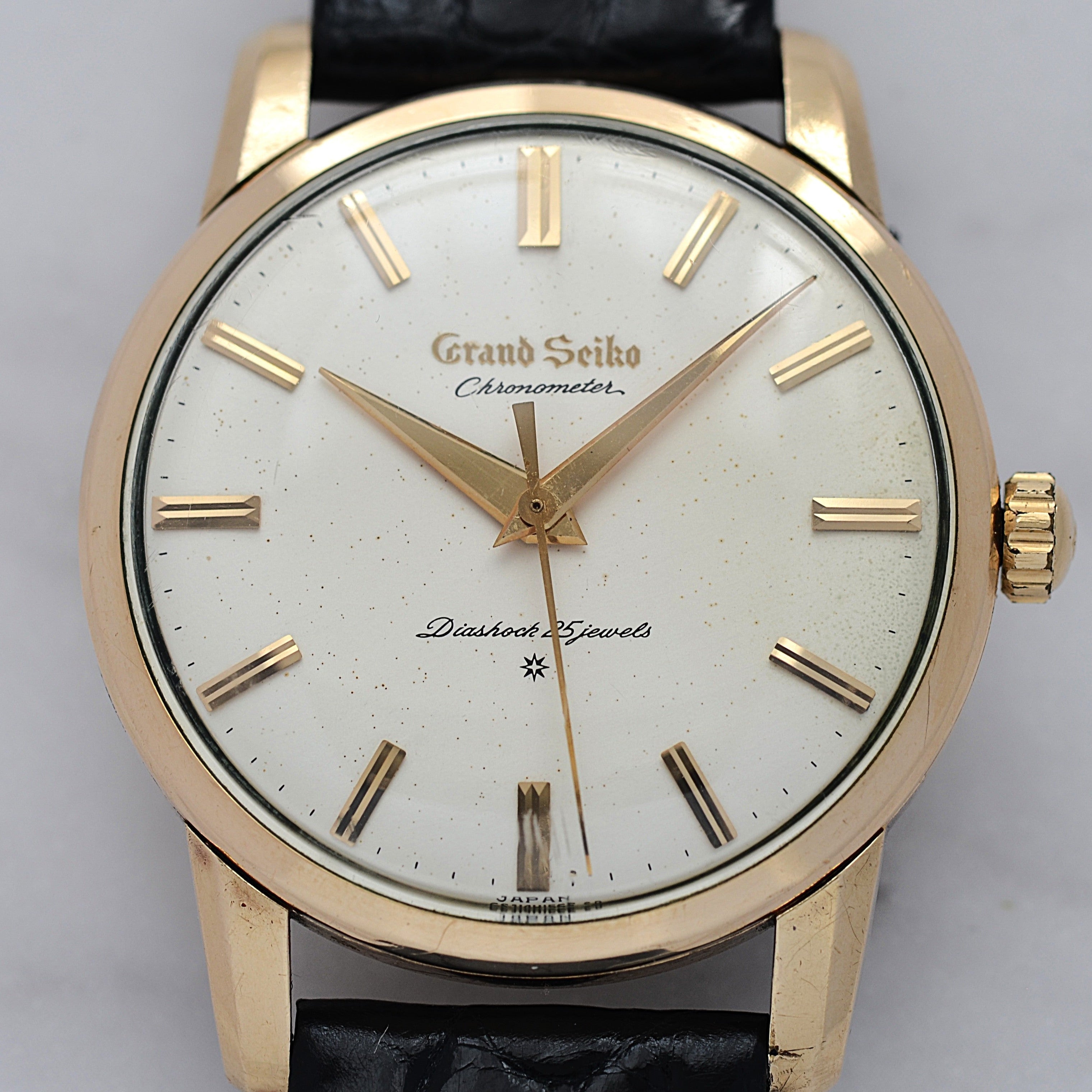 [SEIKO] Seiko Grand Seiko 1st Upright Dial Early Medallion