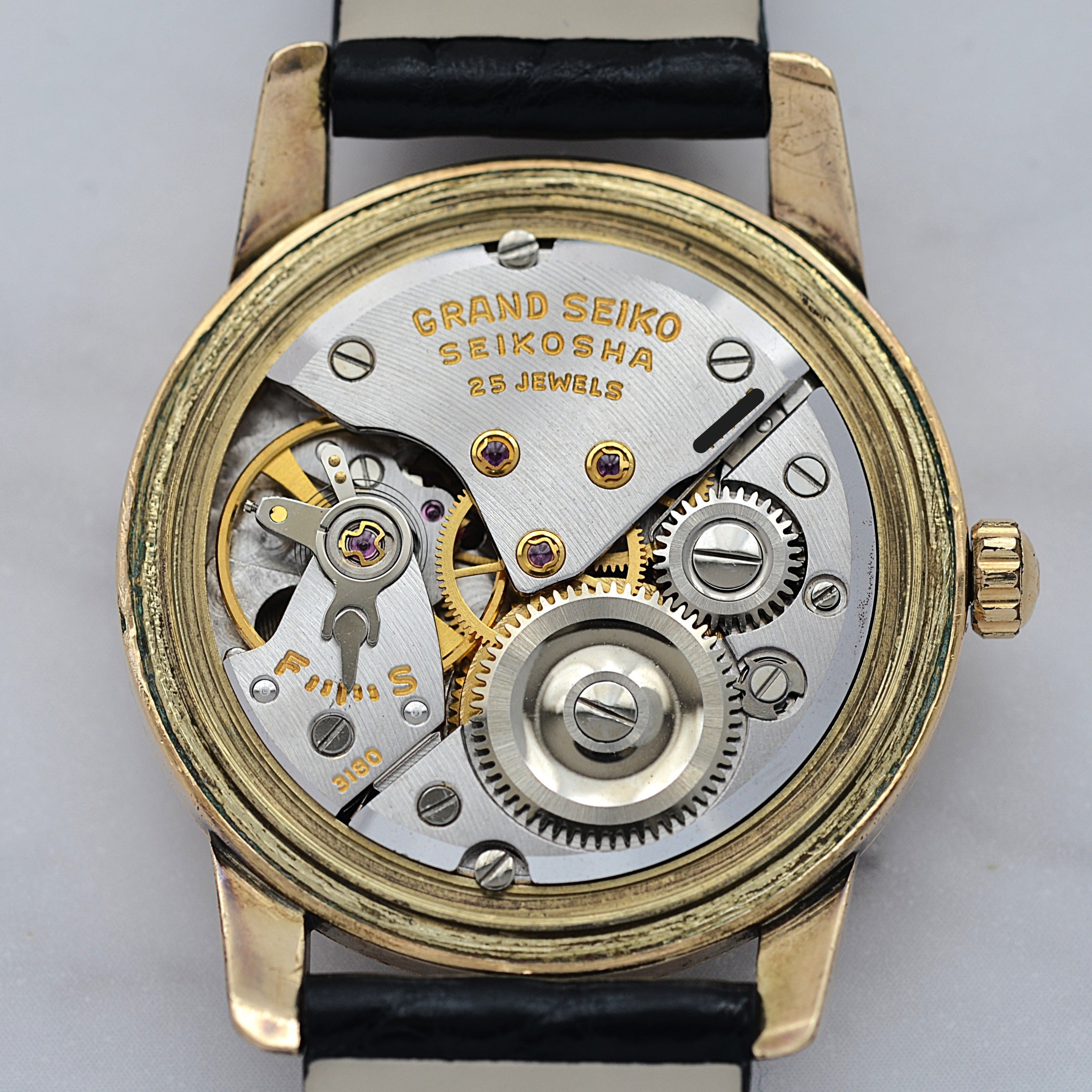 [SEIKO] Seiko Grand Seiko 1st Upright Dial Early Medallion