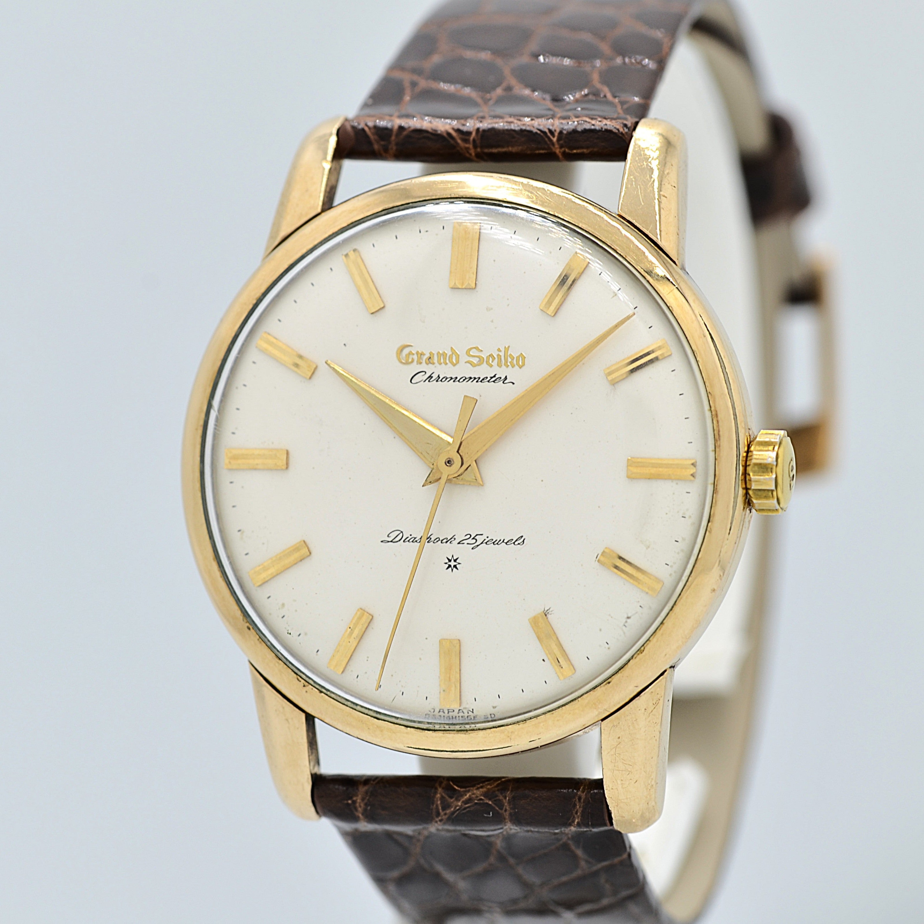【SEIKO】セイコー グランドセイコー1st アップライト文字盤 後期型メダリオン