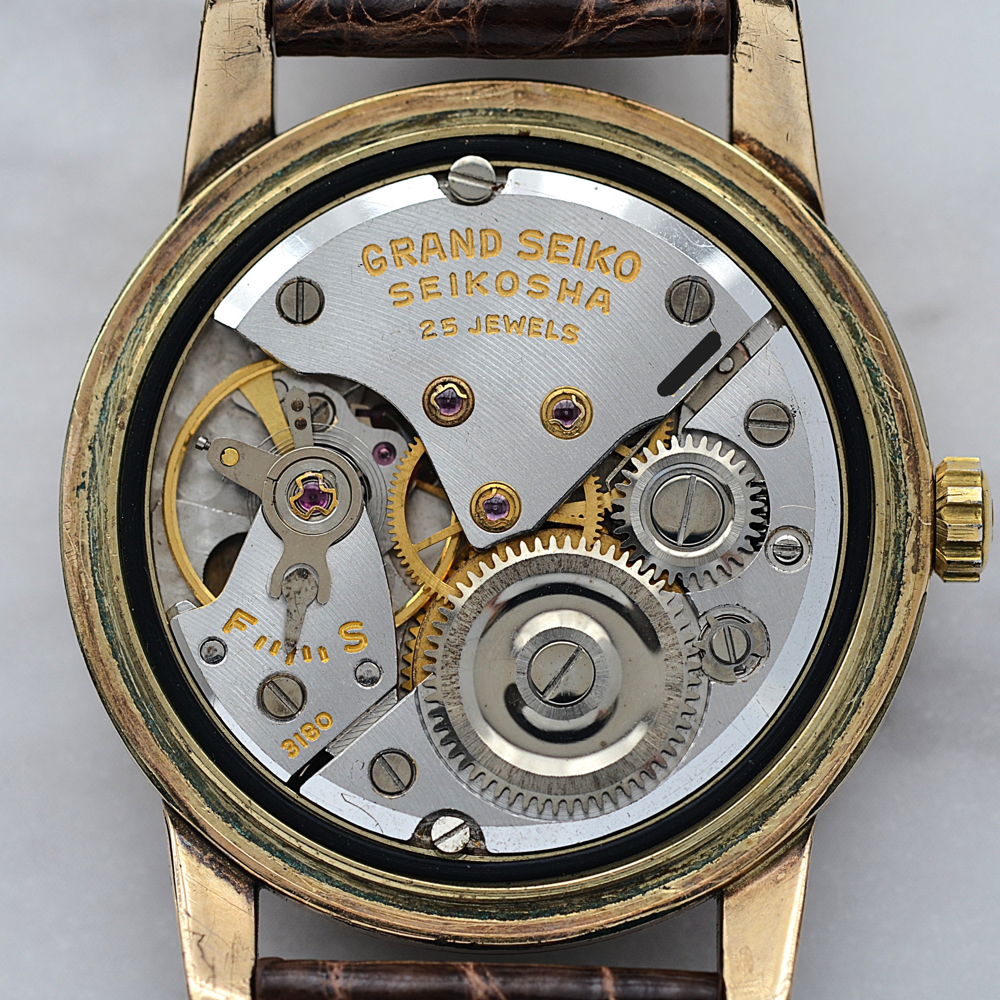 【SEIKO】セイコー グランドセイコー1st アップライト文字盤 後期型メダリオン