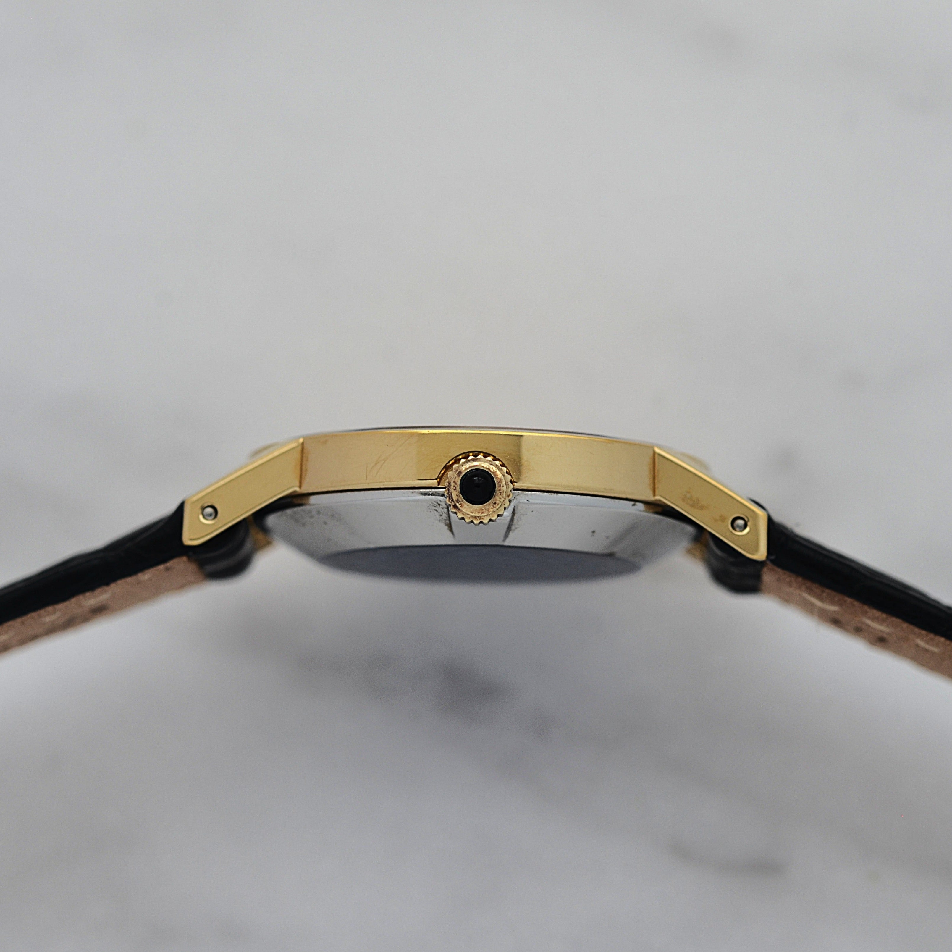 [OMEGA] Omega De Ville GP Round Gold Deadstock with original box