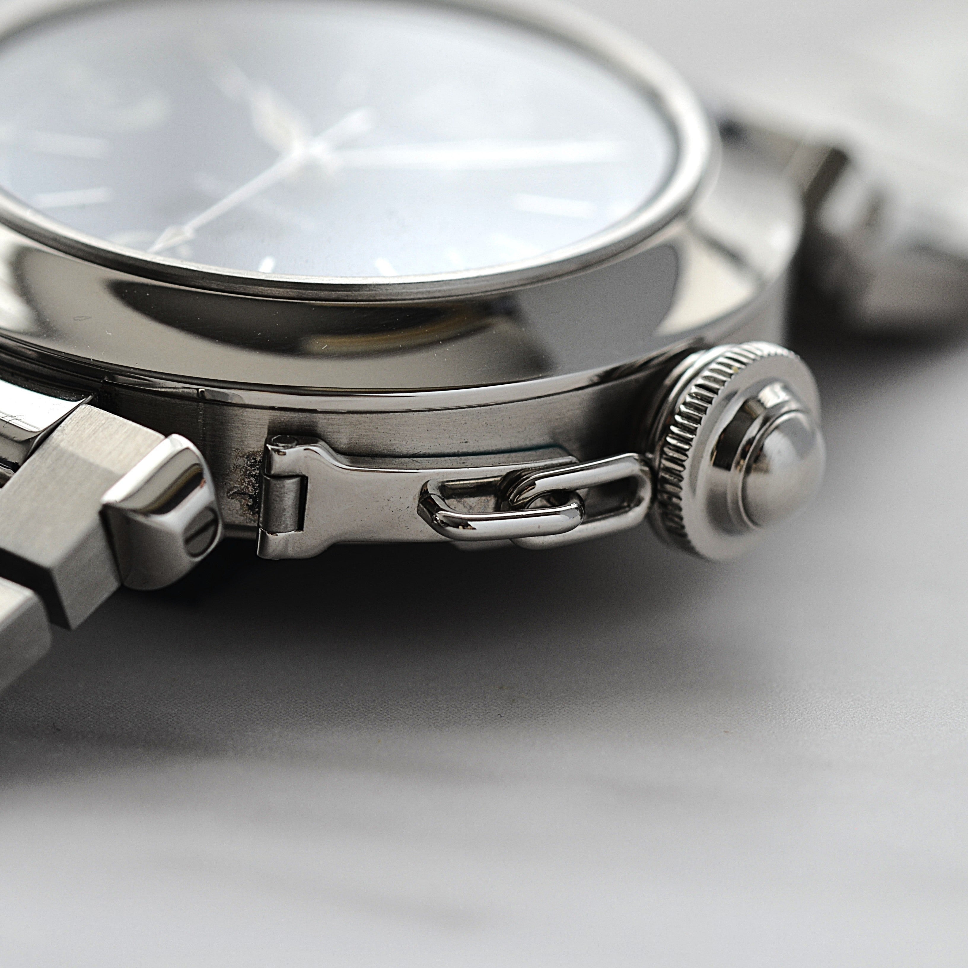 【Cartier】カルティエ パシャC35 ビッグデイトNavy