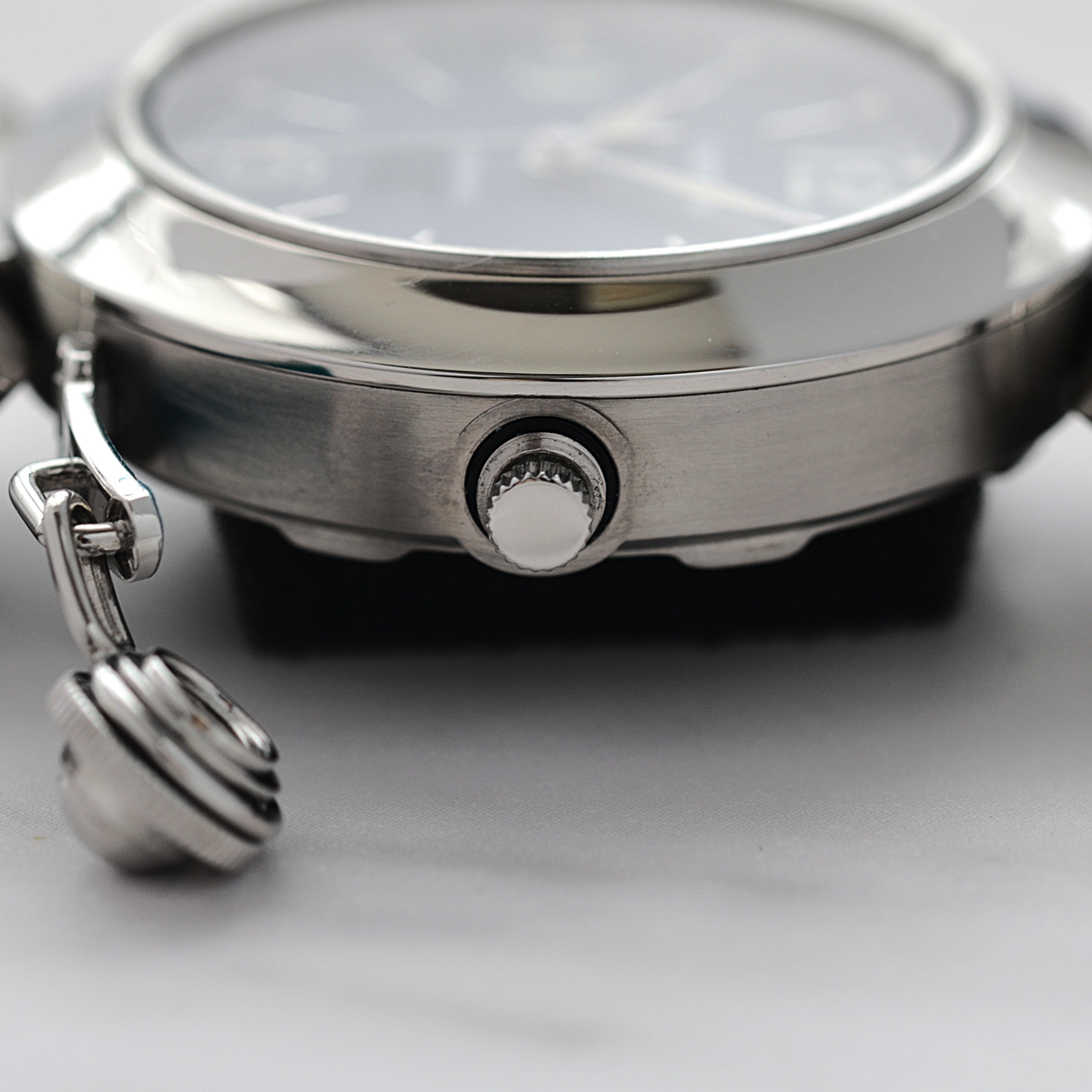 【Cartier】カルティエ パシャC35 ビッグデイトNavy