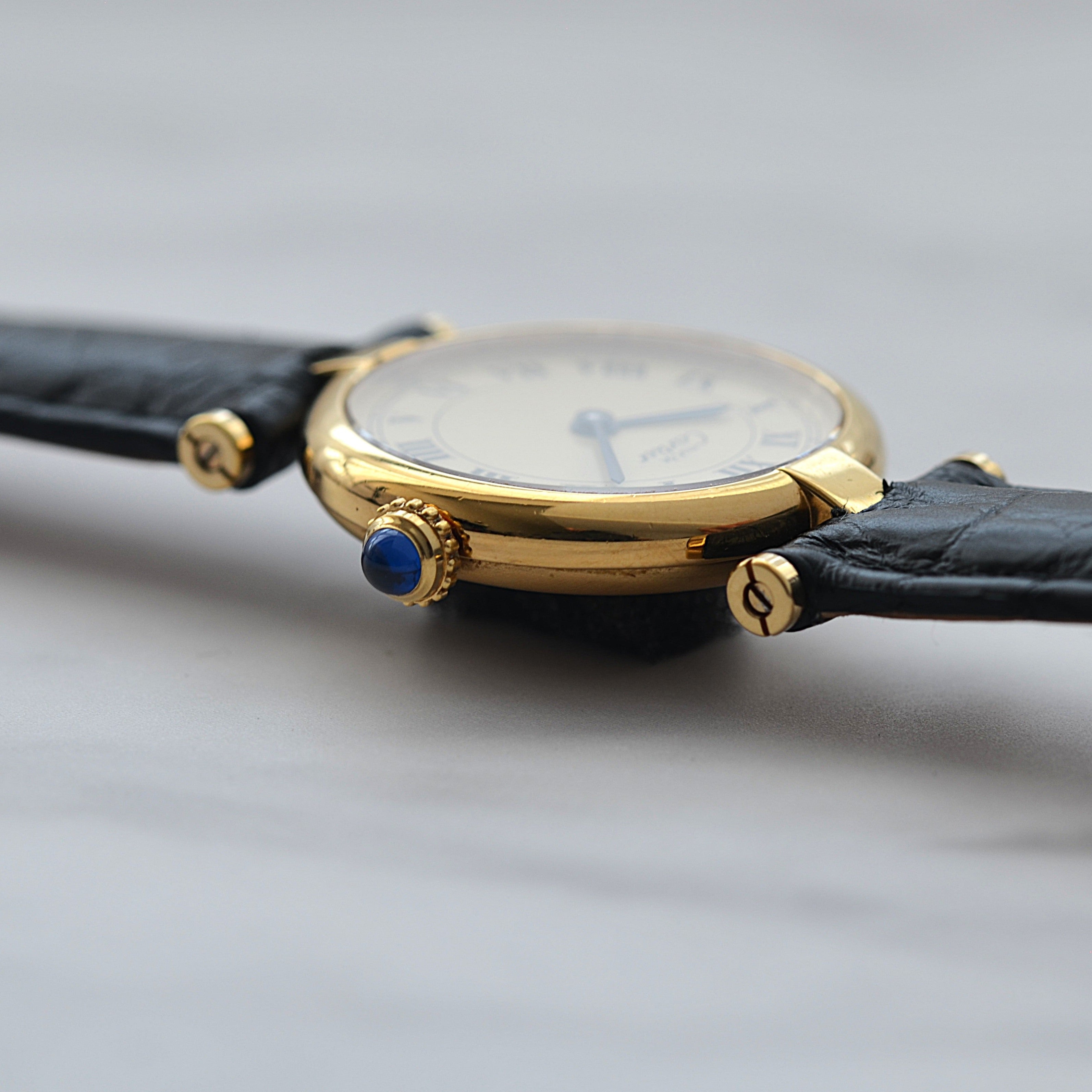 [Cartier] Cartier Must Vendome Ivory Roman Dial Deadstock