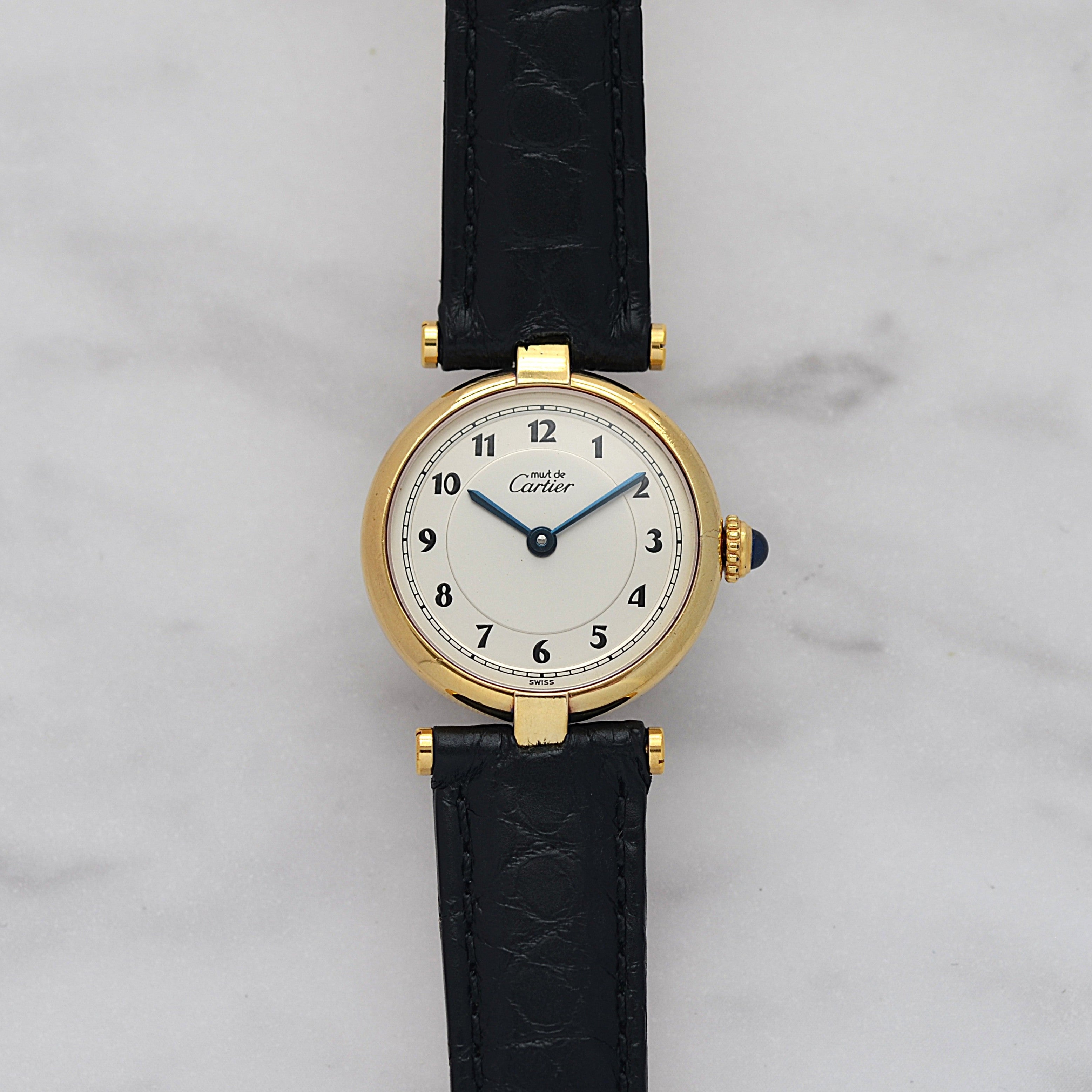 【Cartier】カルティエ マストヴァンドーム SM アラビア 純正Dバックル付き