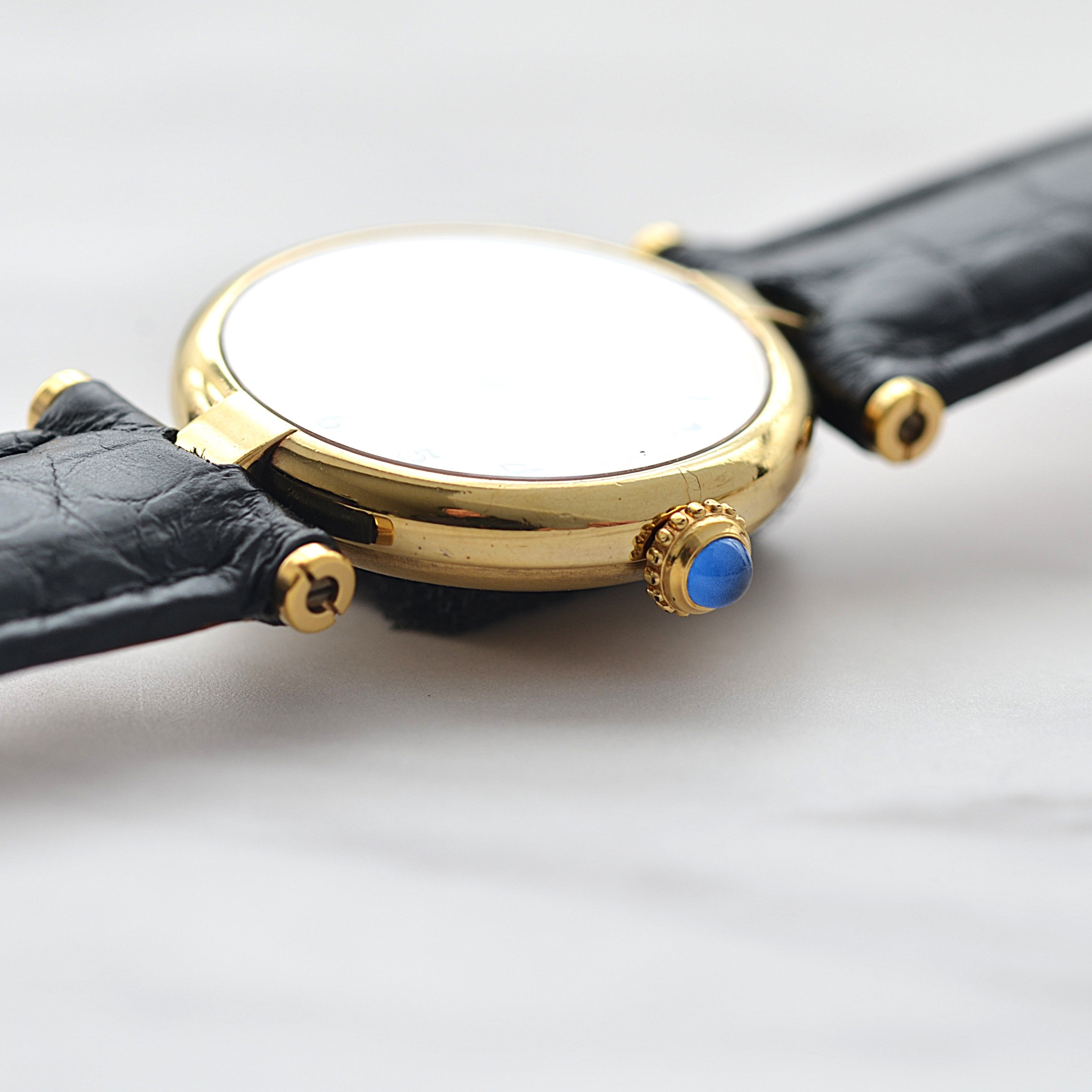 【Cartier】カルティエ マストヴァンドーム SM アラビア 純正Dバックル付き
