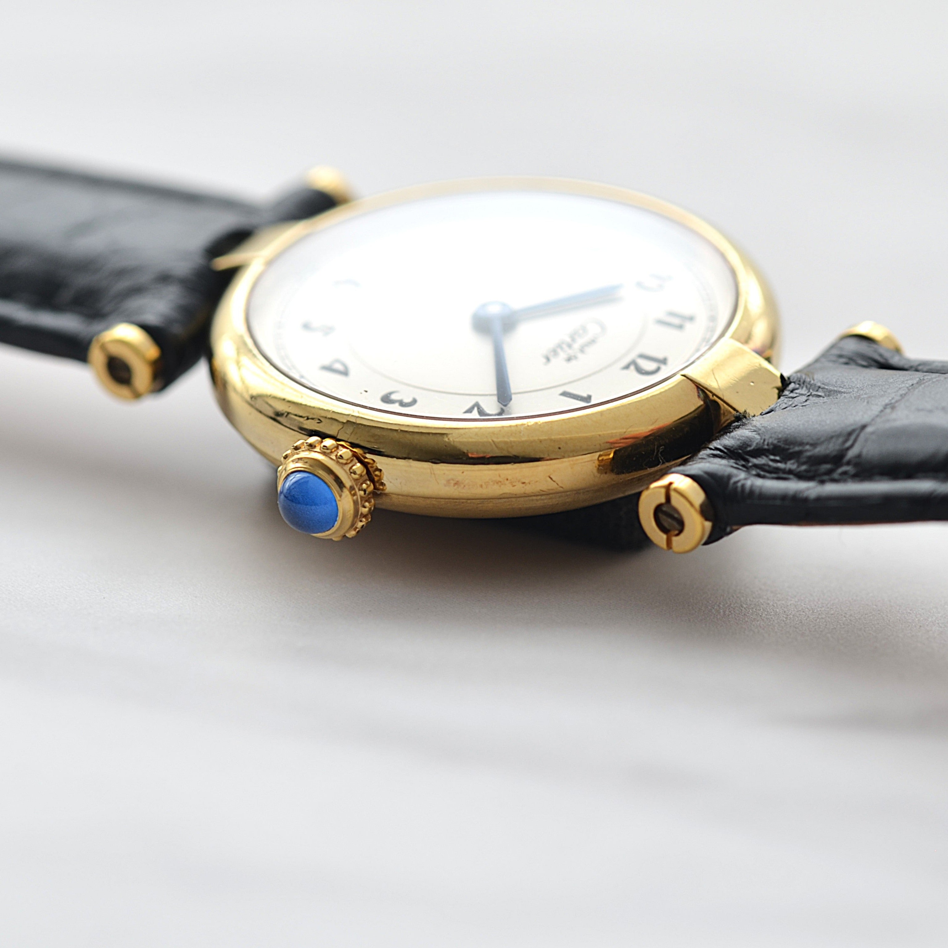 【Cartier】カルティエ マストヴァンドーム SM アラビア 純正Dバックル付き