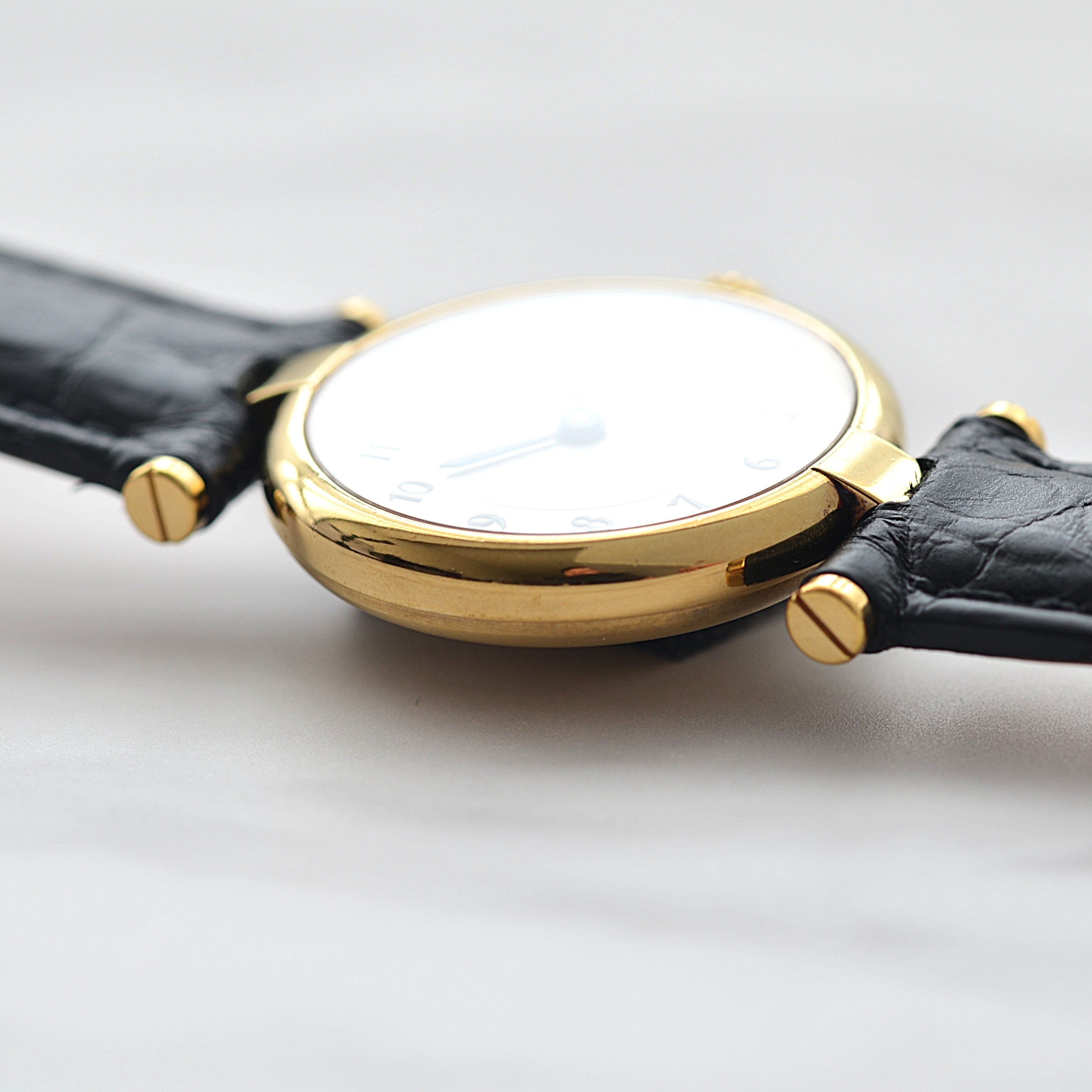 【Cartier】カルティエ マストヴァンドーム SM アラビア 純正Dバックル付き