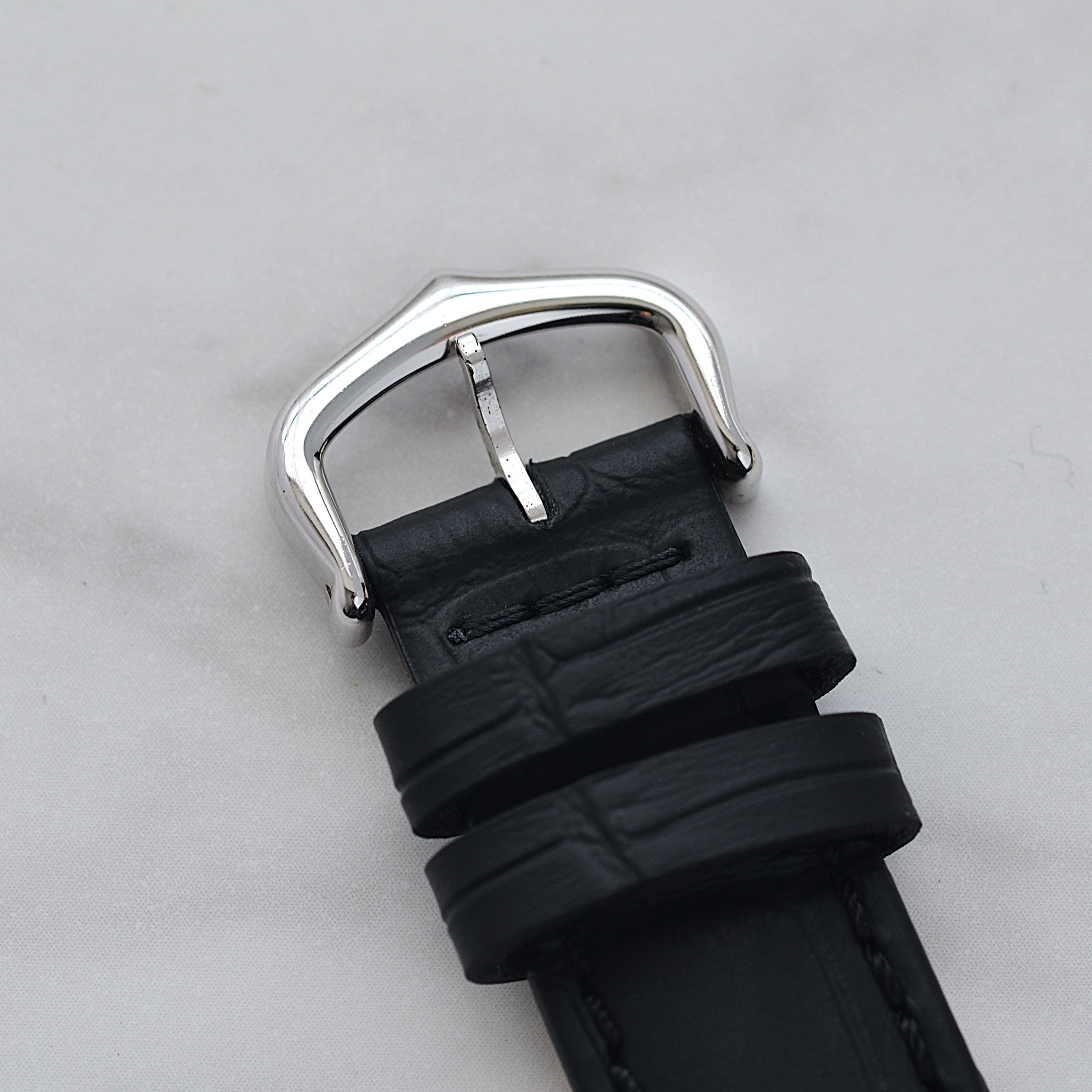 【Cartier】カルティエ マストタンク LMシルバーQZ 純正尾錠付き