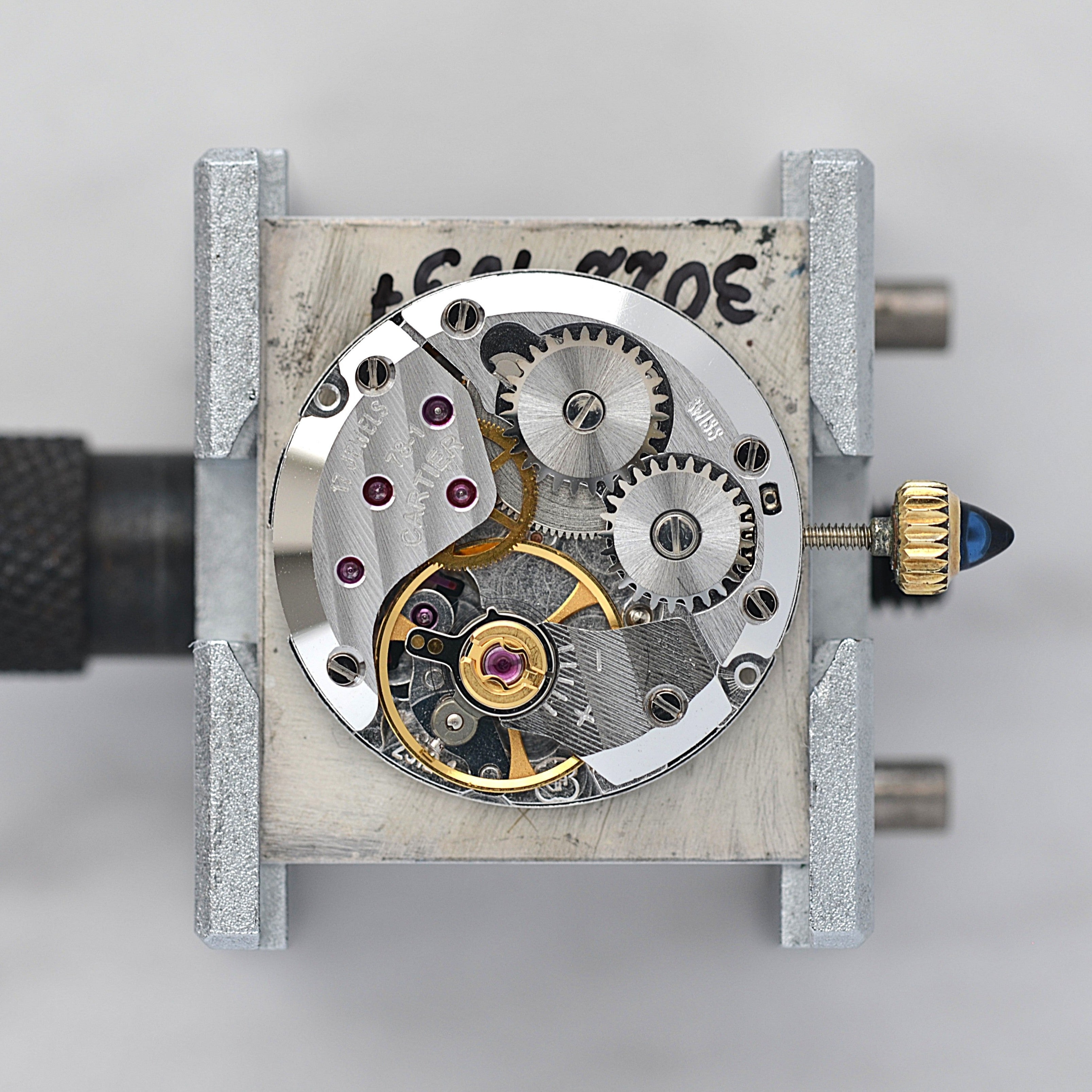 【Cartier】カルティエ マストタンクLM ホワイトローマ 手巻き Pre-must de Tank 欧州仕様 純正ボックス付き