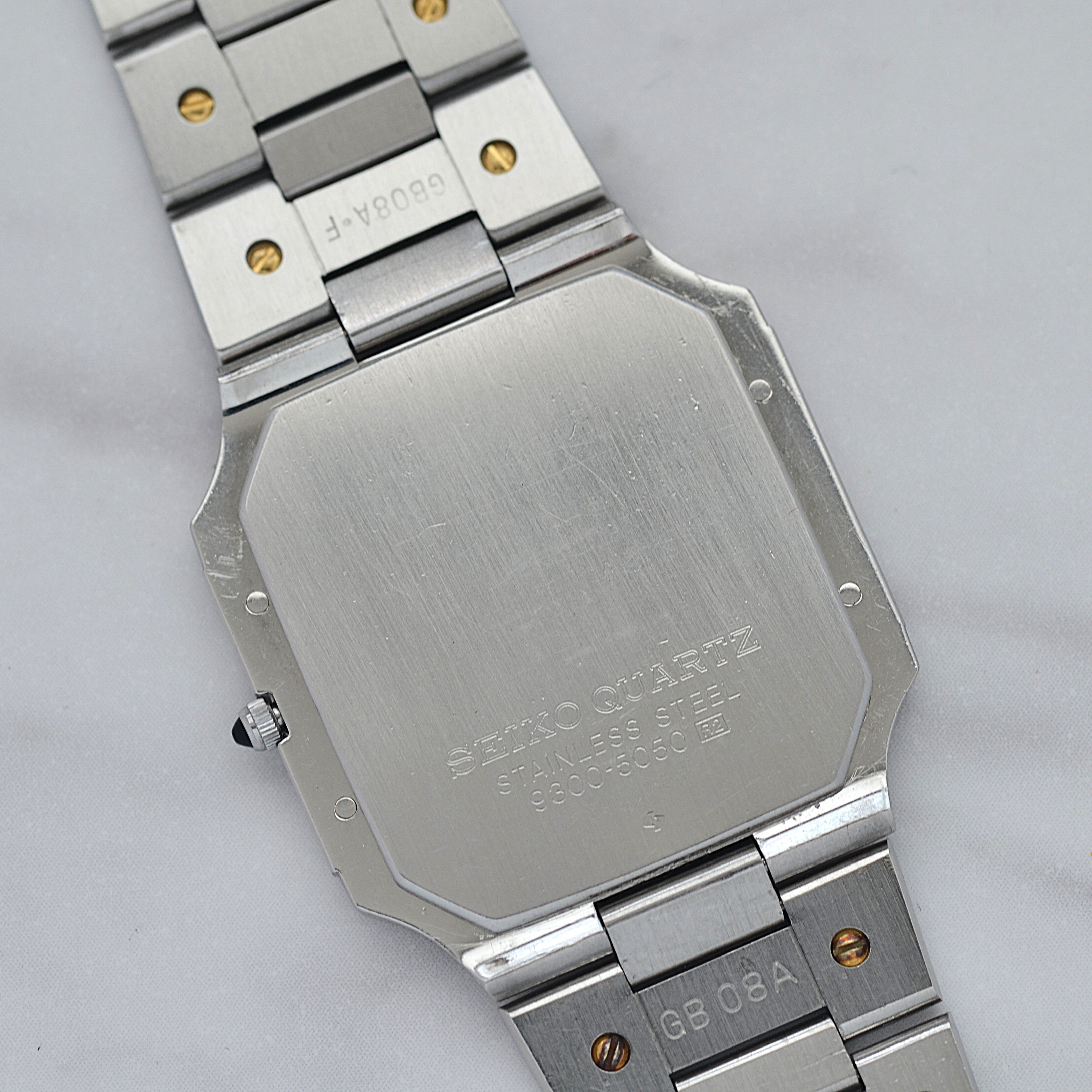 [SEIKO] Seiko Credor Stainless Steel Monogram 9300-5050