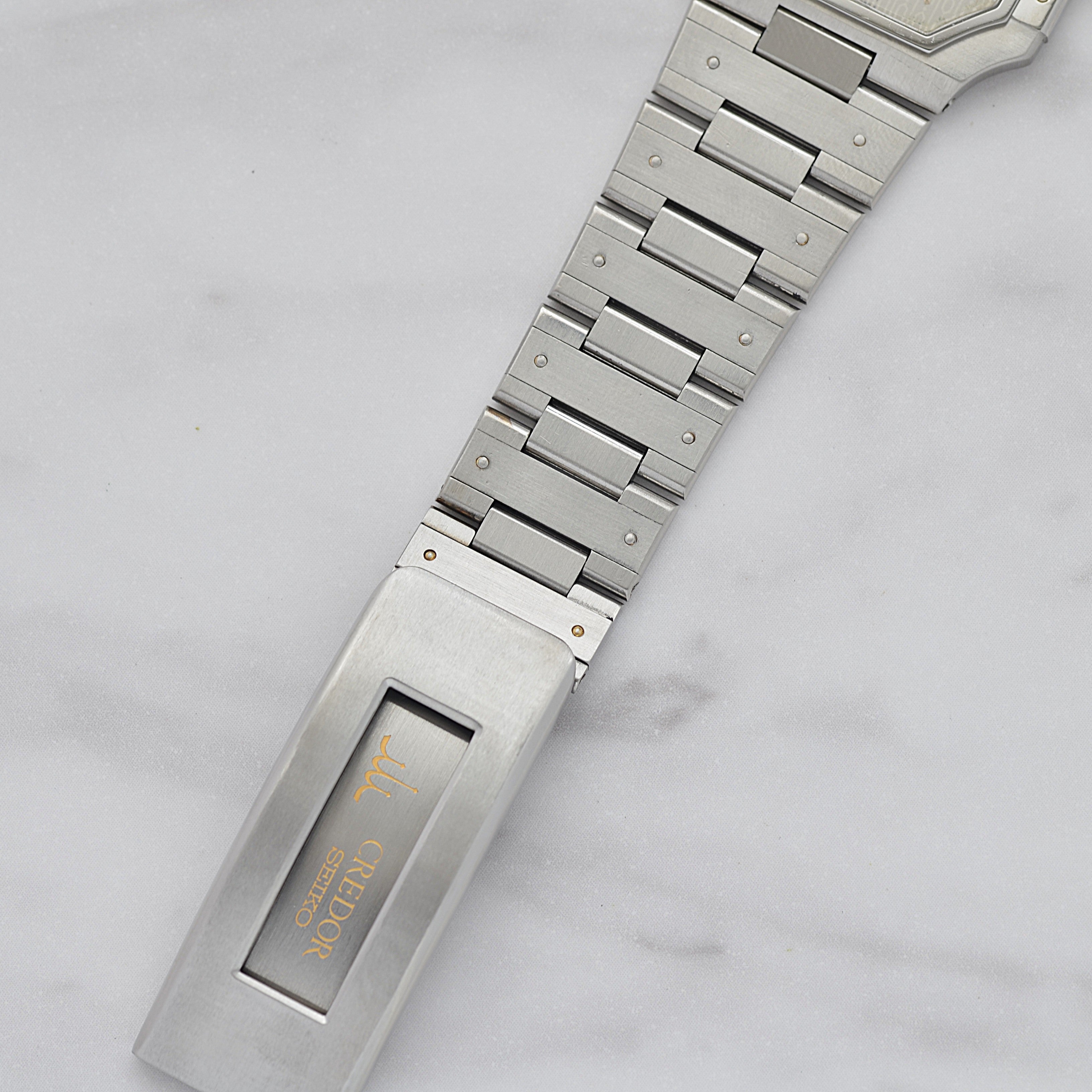 [SEIKO] Seiko Credor Stainless Steel Monogram 9300-5050