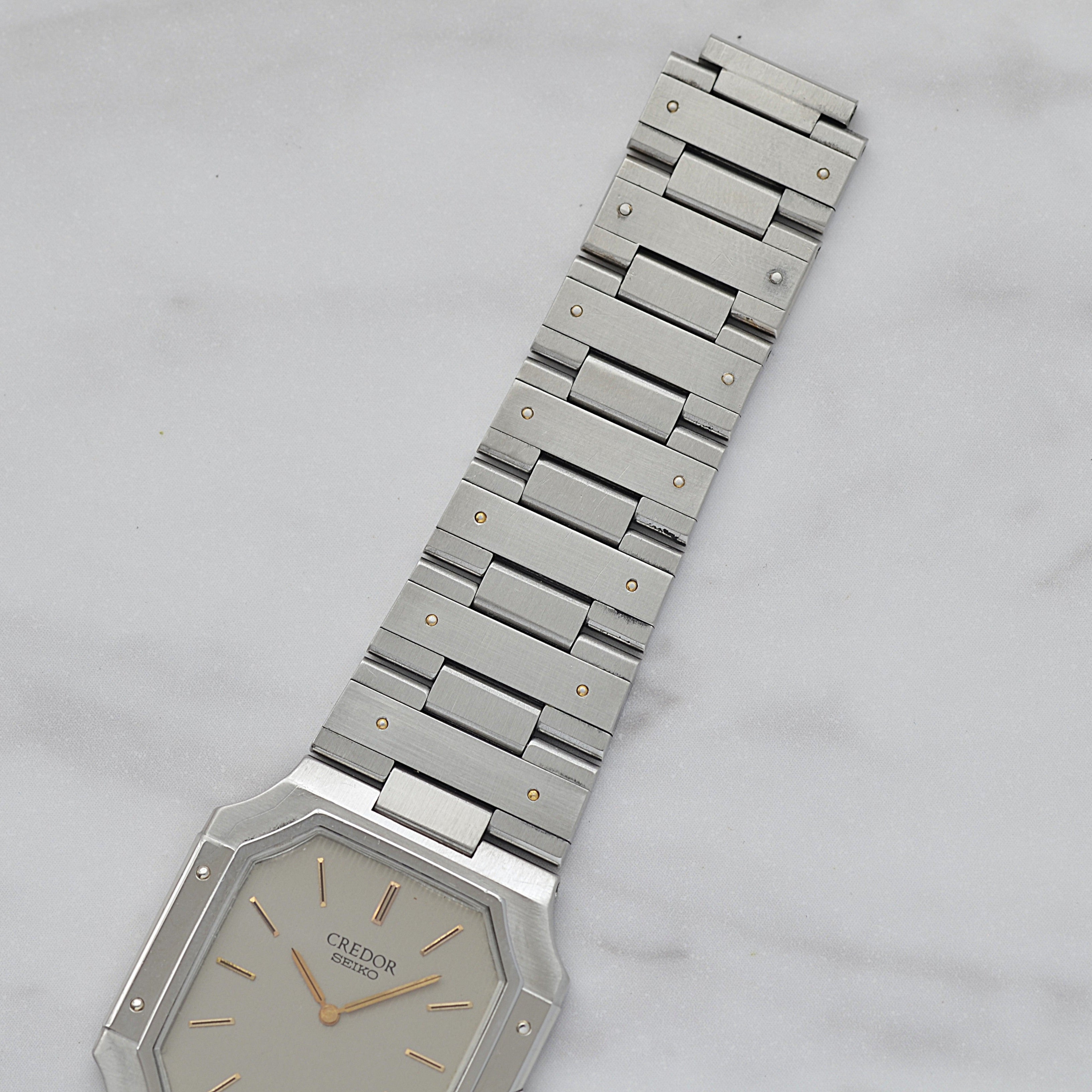 [SEIKO] Seiko Credor Stainless Steel Monogram 9300-5050