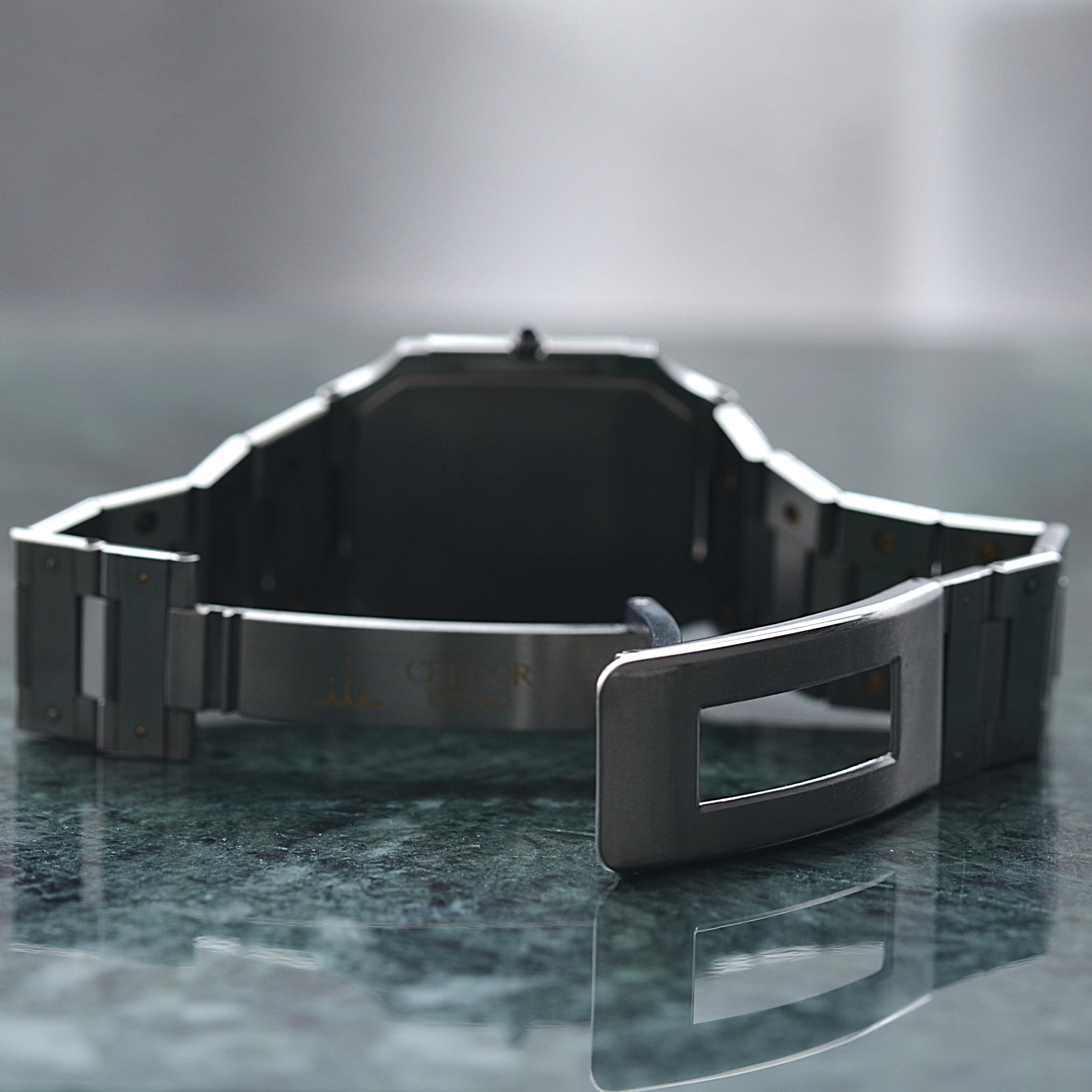 [SEIKO] Seiko Credor Stainless Steel Monogram 9300-5050