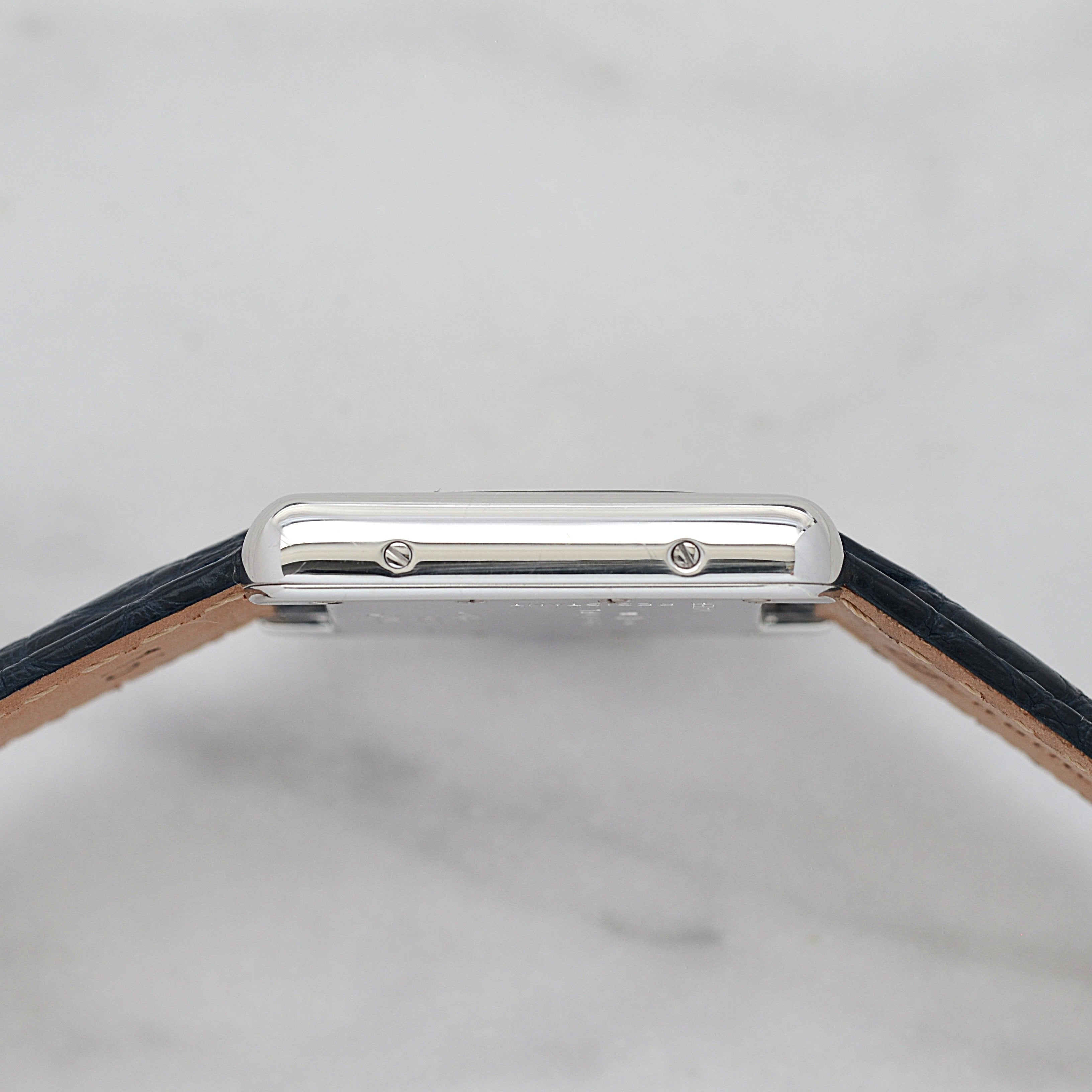 【Cartier】カルティエ マストタンクSM 後期型 2000年クリスマス限定 純正Dバックル付き