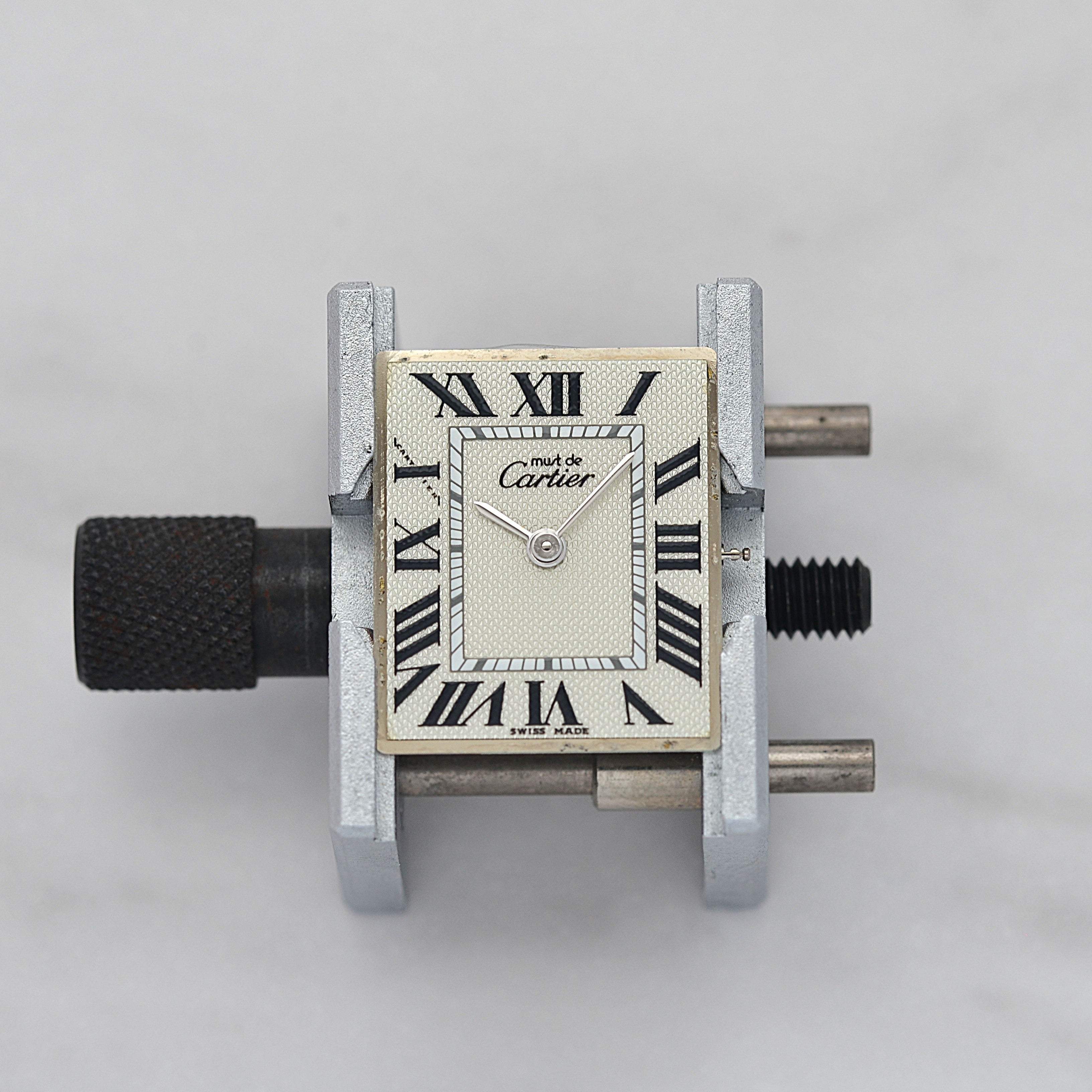 【Cartier】カルティエ マストタンクSM 後期型 2000年クリスマス限定 純正Dバックル付き