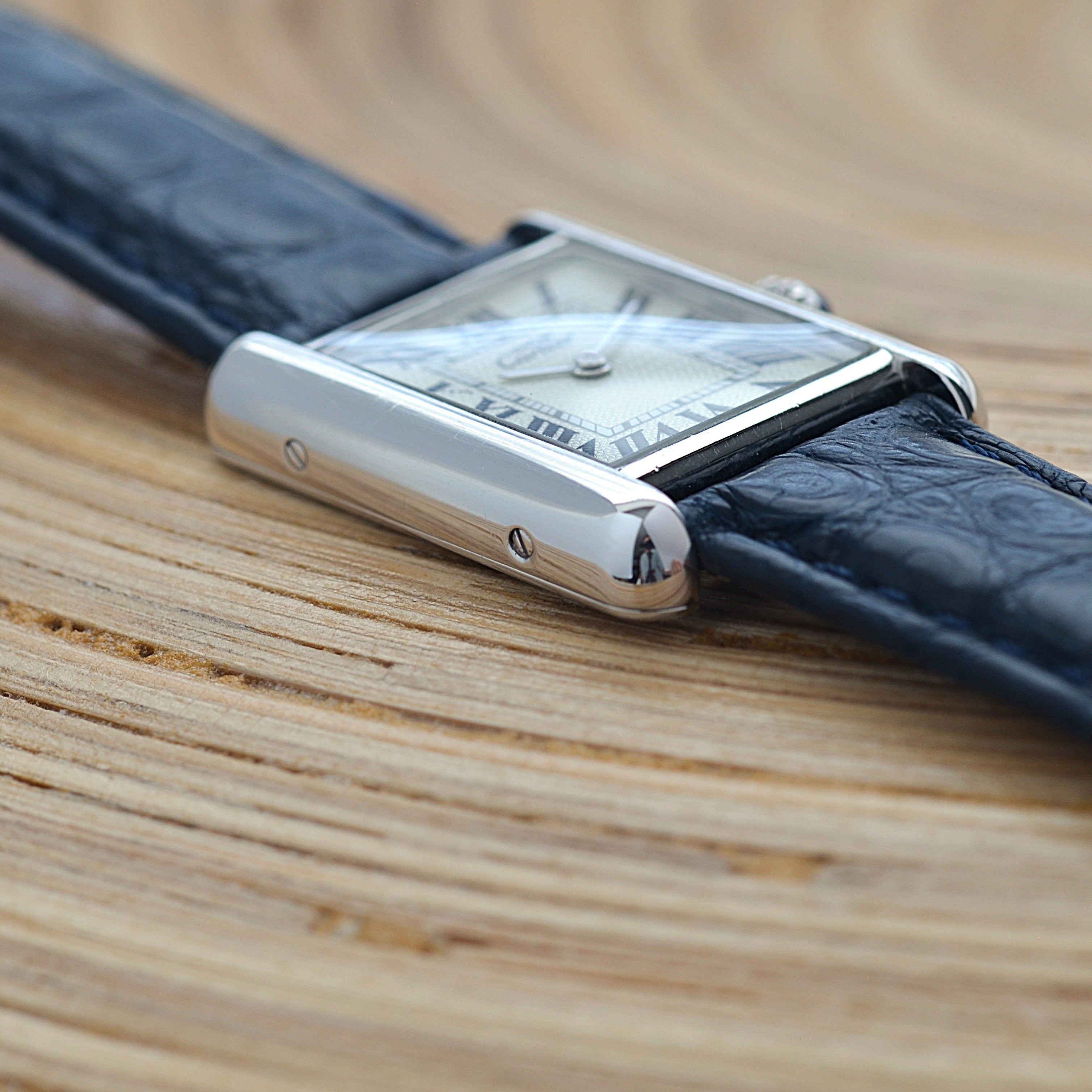 【Cartier】カルティエ マストタンクSM 後期型 2000年クリスマス限定 純正Dバックル付き